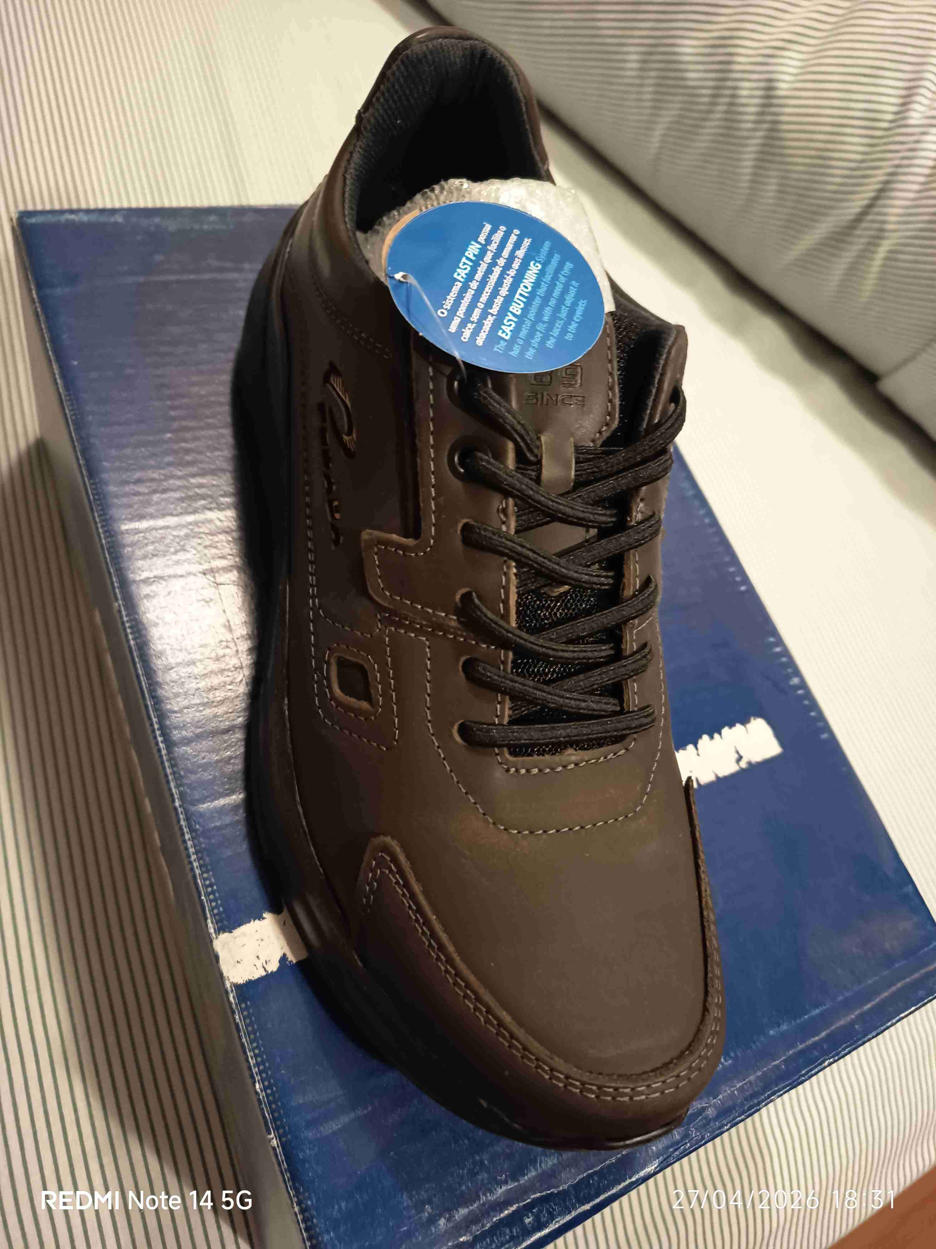 Zapatos de hombre Pegada negros - miniatura 3