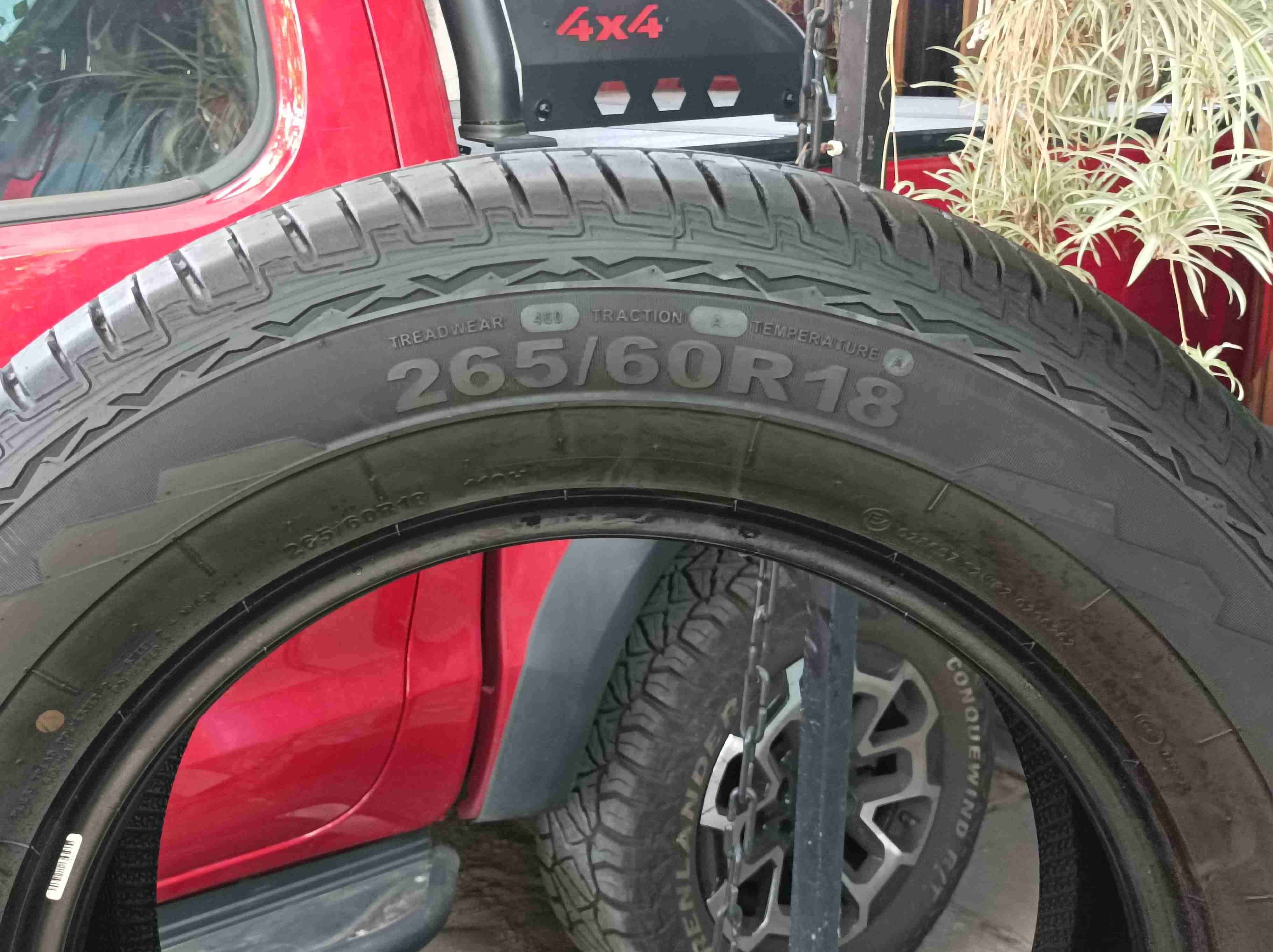 Casi sin uso: neumáticos aro 18 - miniatura 3