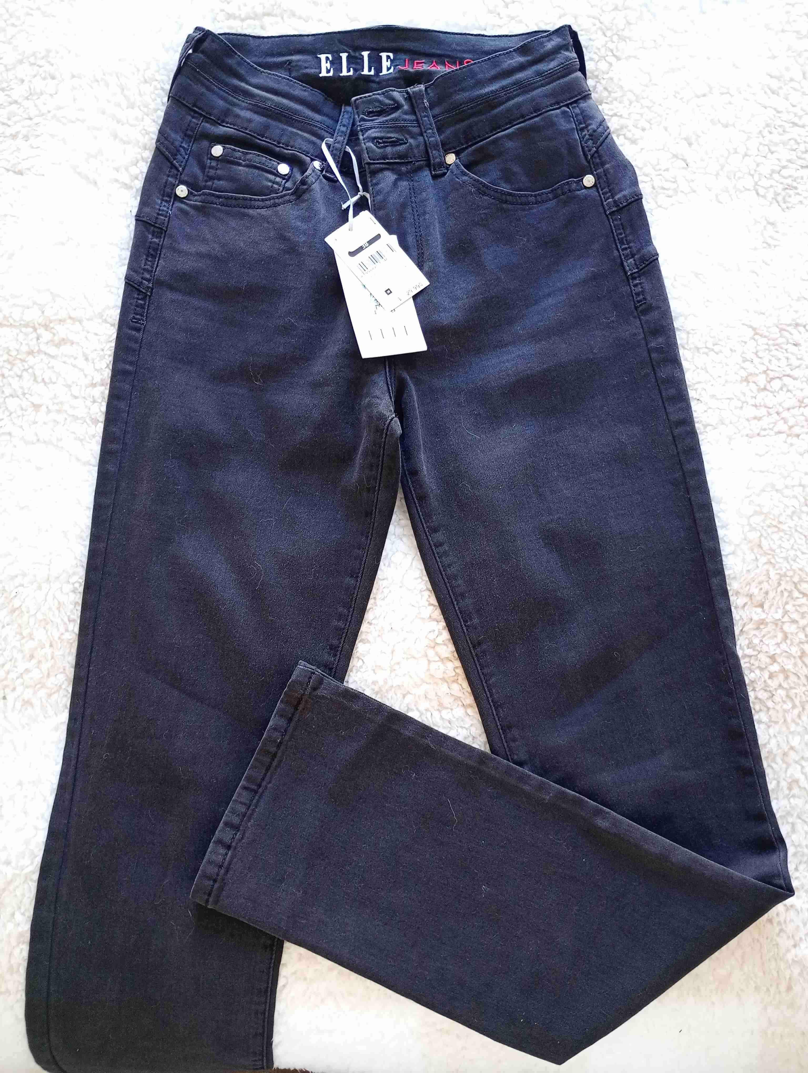 Jeans negros ELLE con etiqueta - miniatura 1
