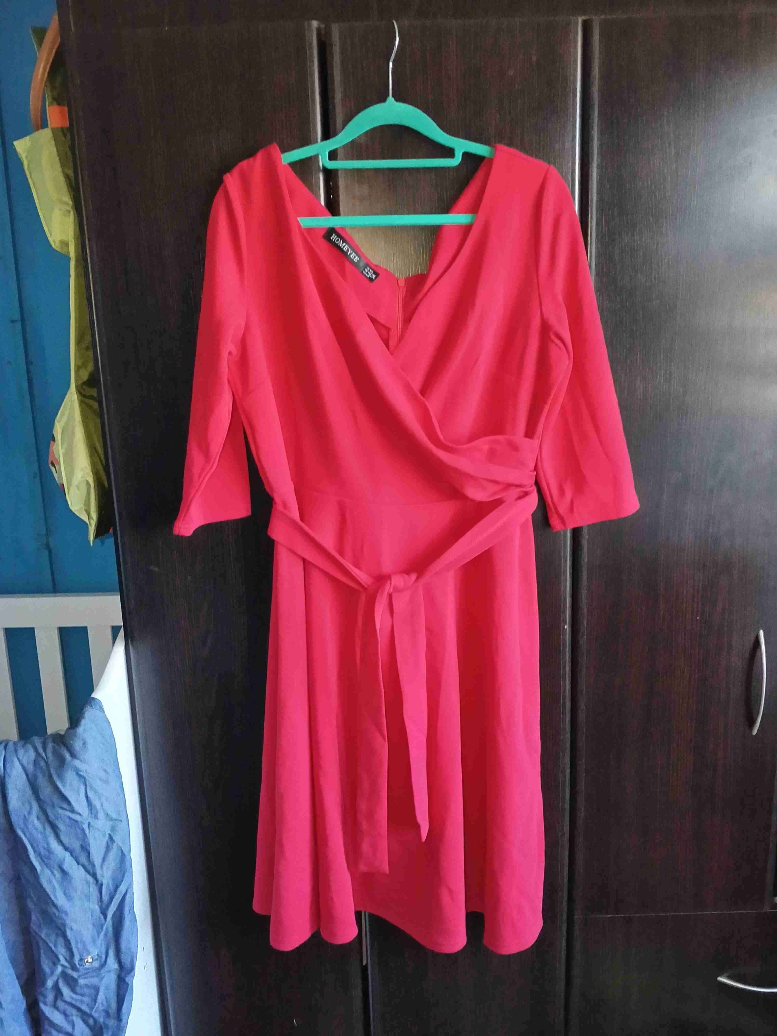 Vestido rojo Monreve