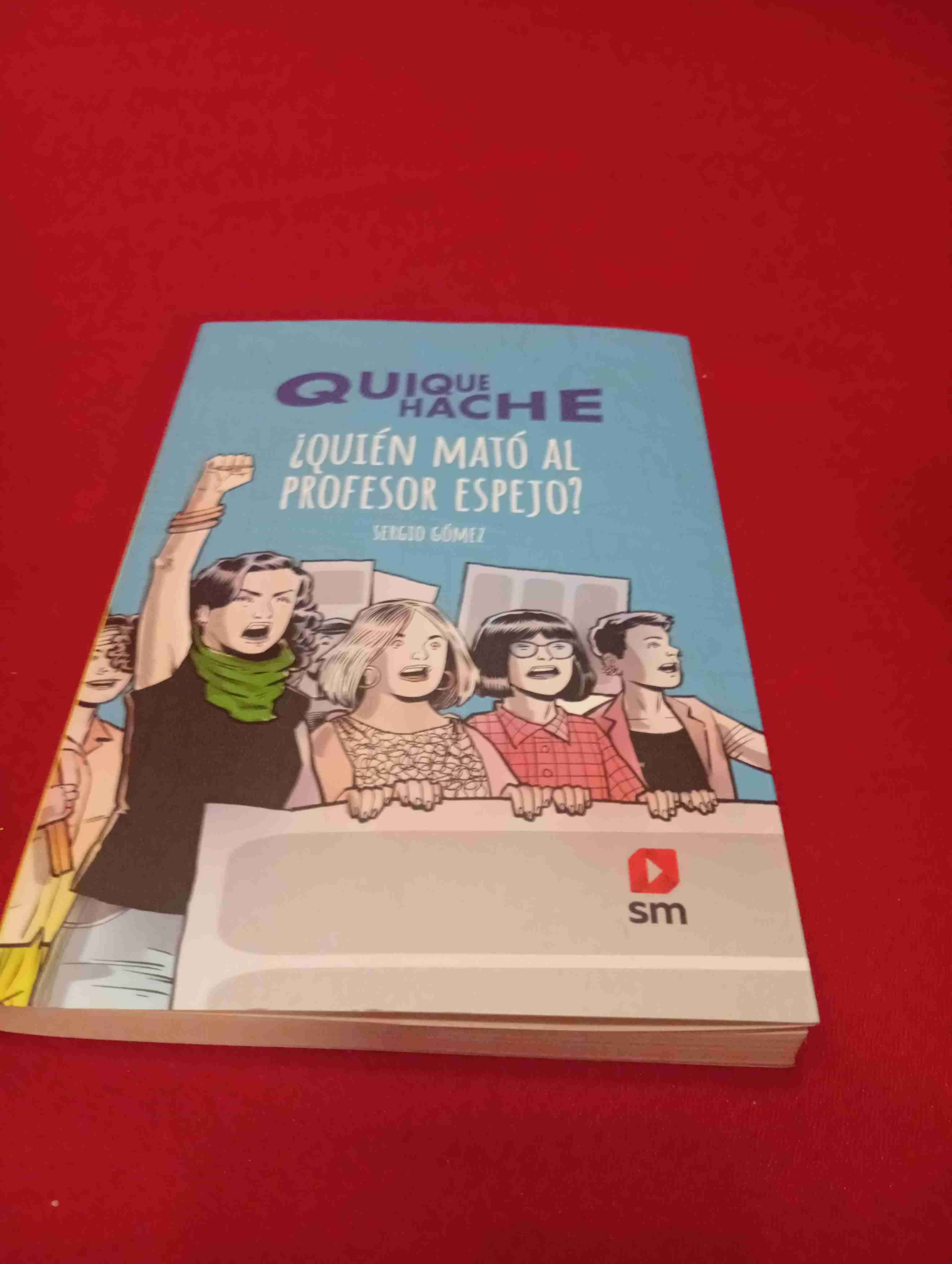 Libro Quique Hache ¿Quién mató al profesor Espejo? - miniatura 1