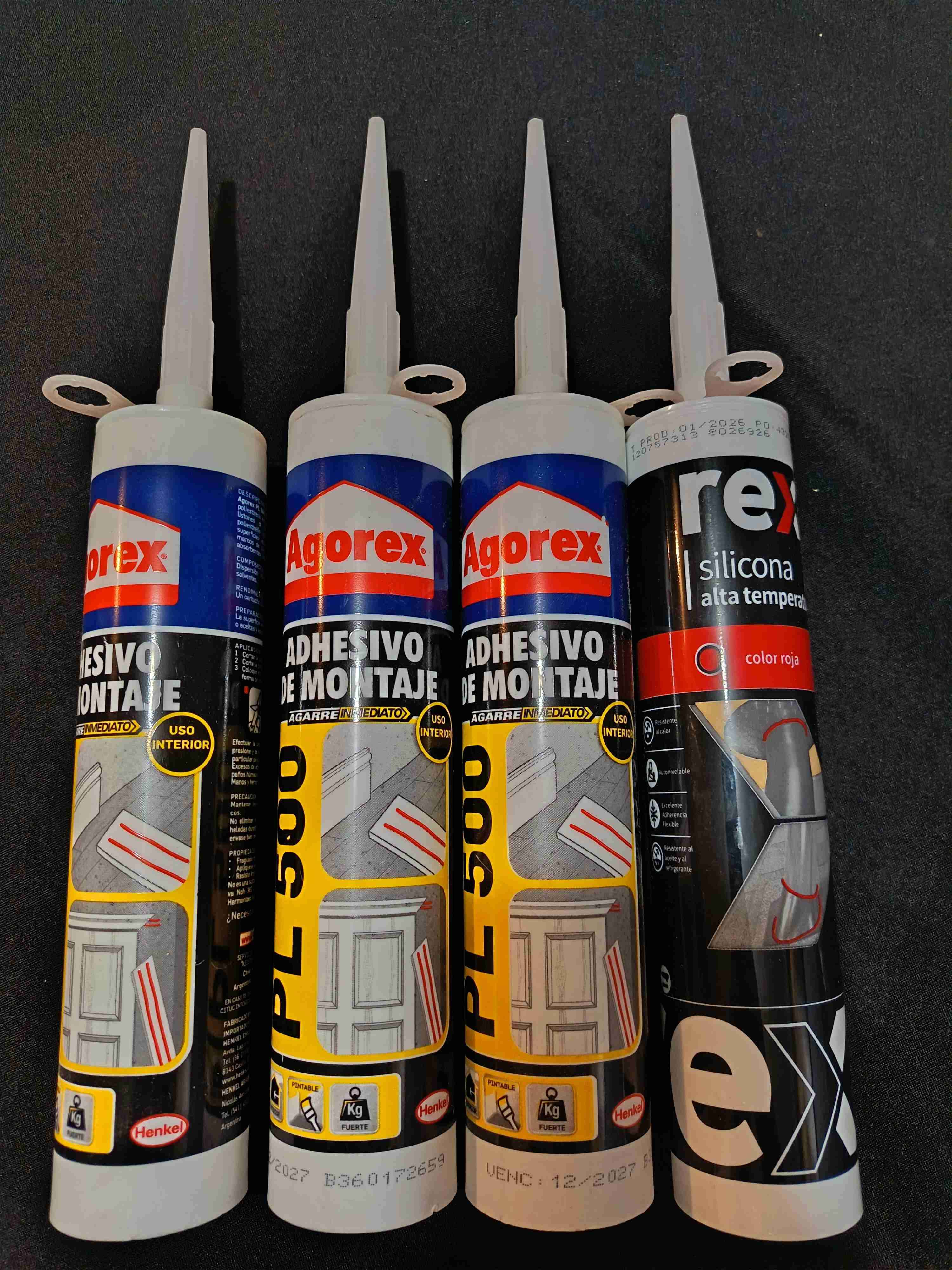 Sets de adhesivos de montaje