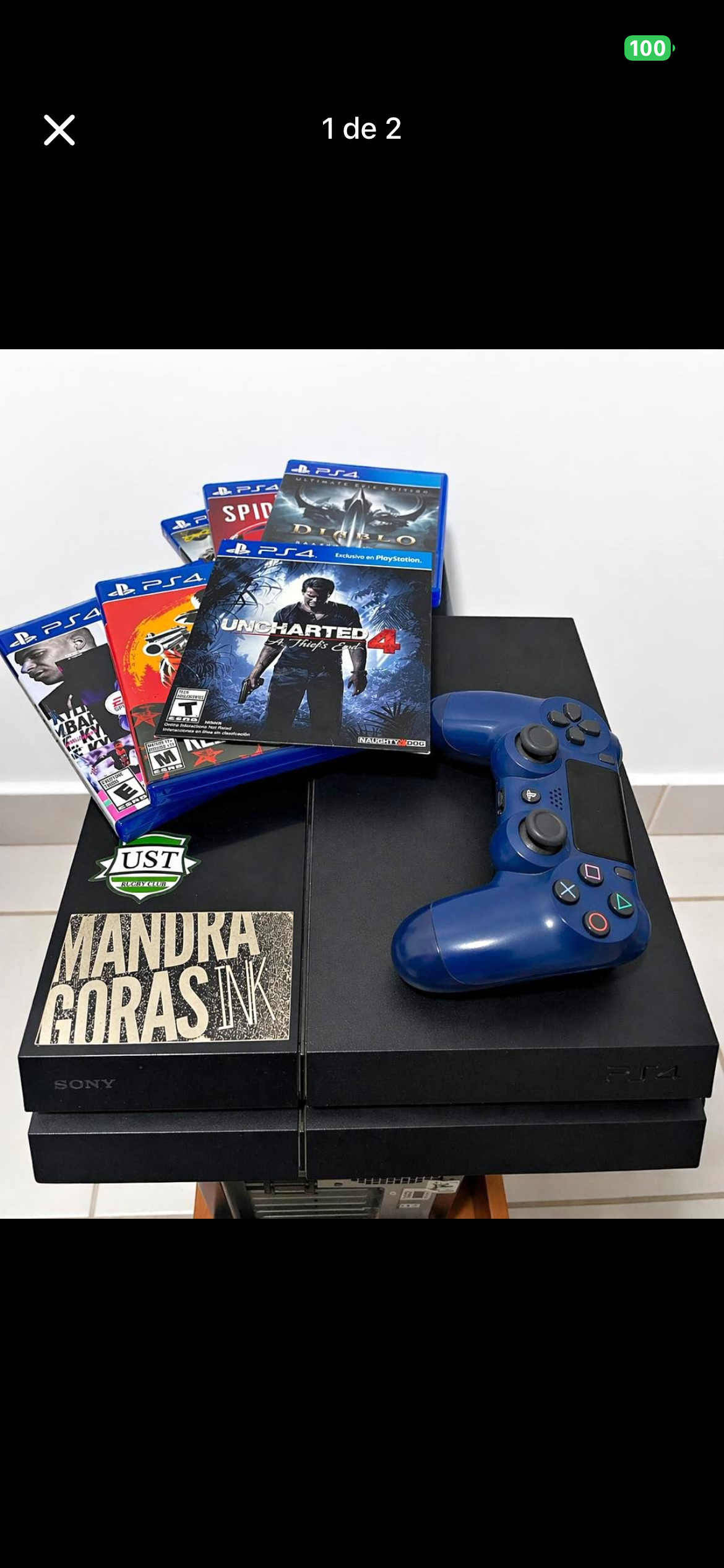 Consola PS4 con juegos incluidos - miniatura 2