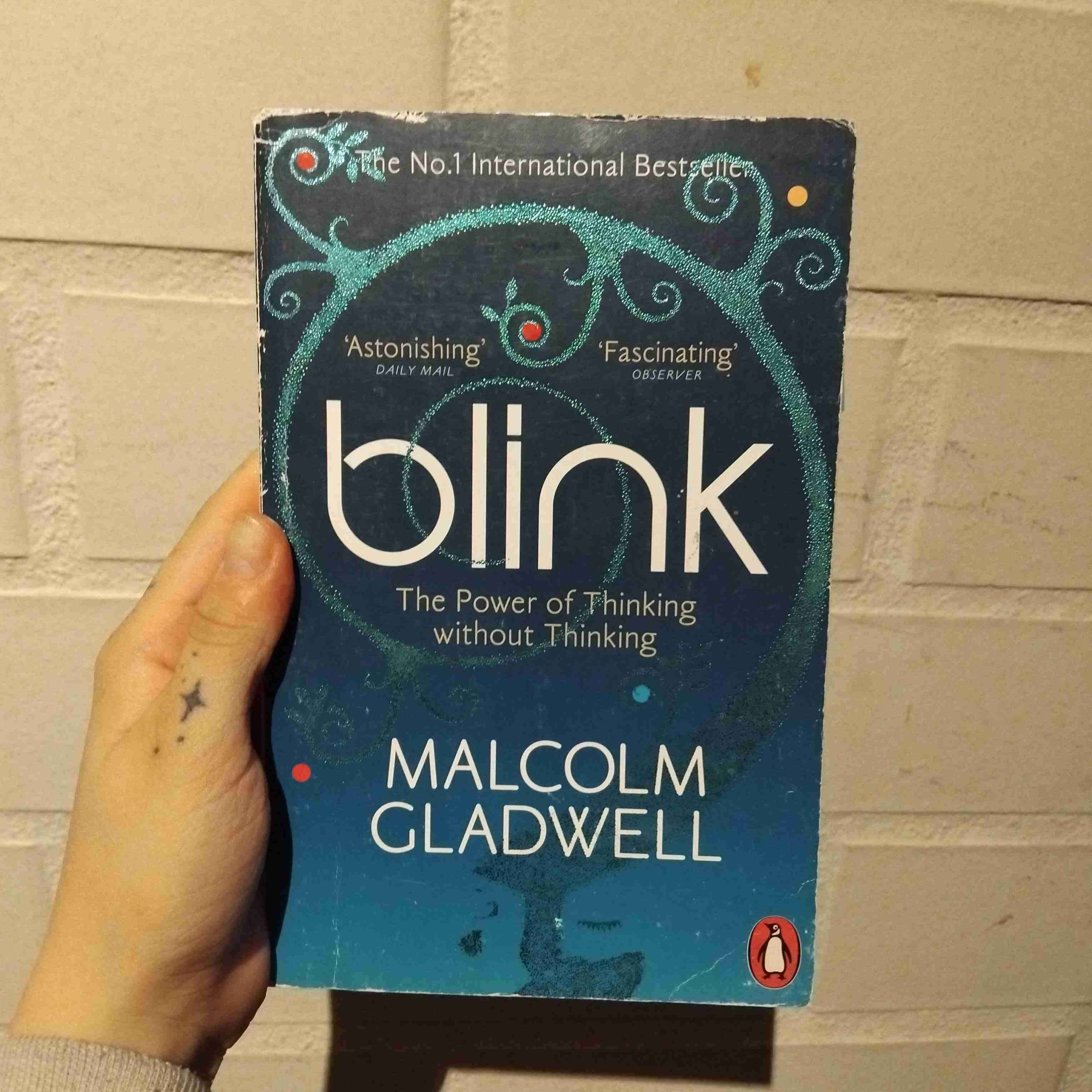 Libro 'Blink' de Malcolm Gladwell
