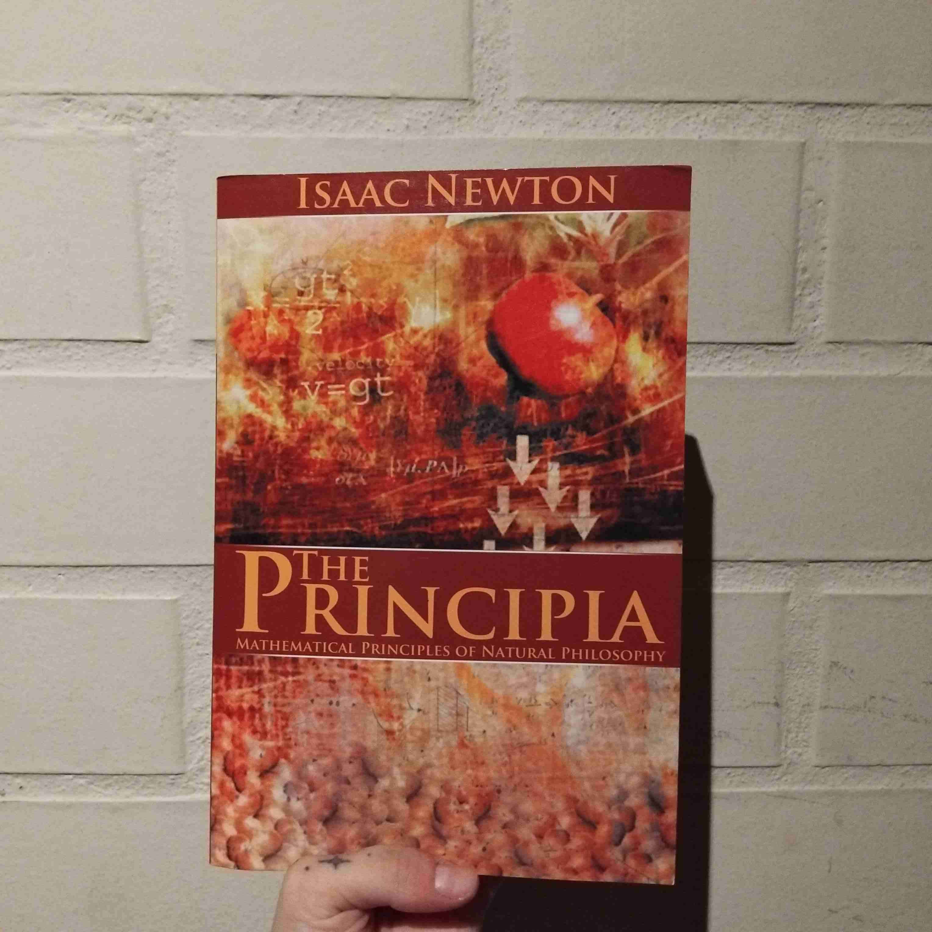 Libro "The Principia" de Isaac Newton