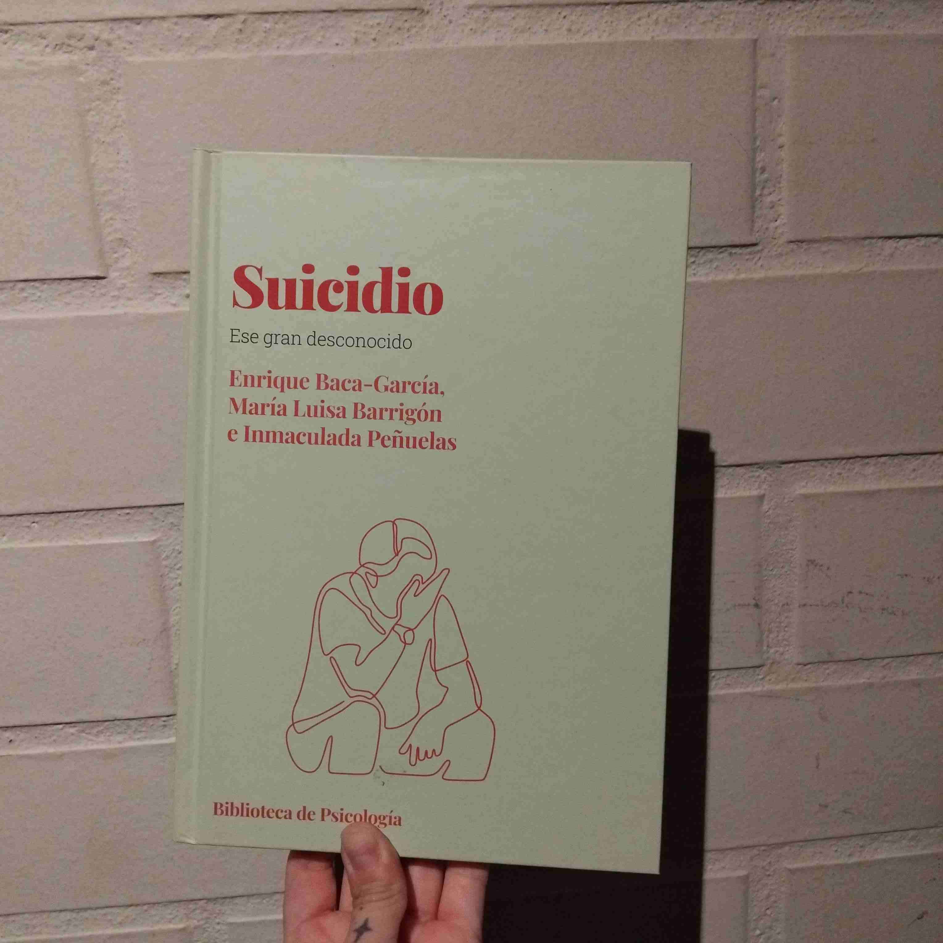 Libro 'Suicidio: Ese gran desconocido'