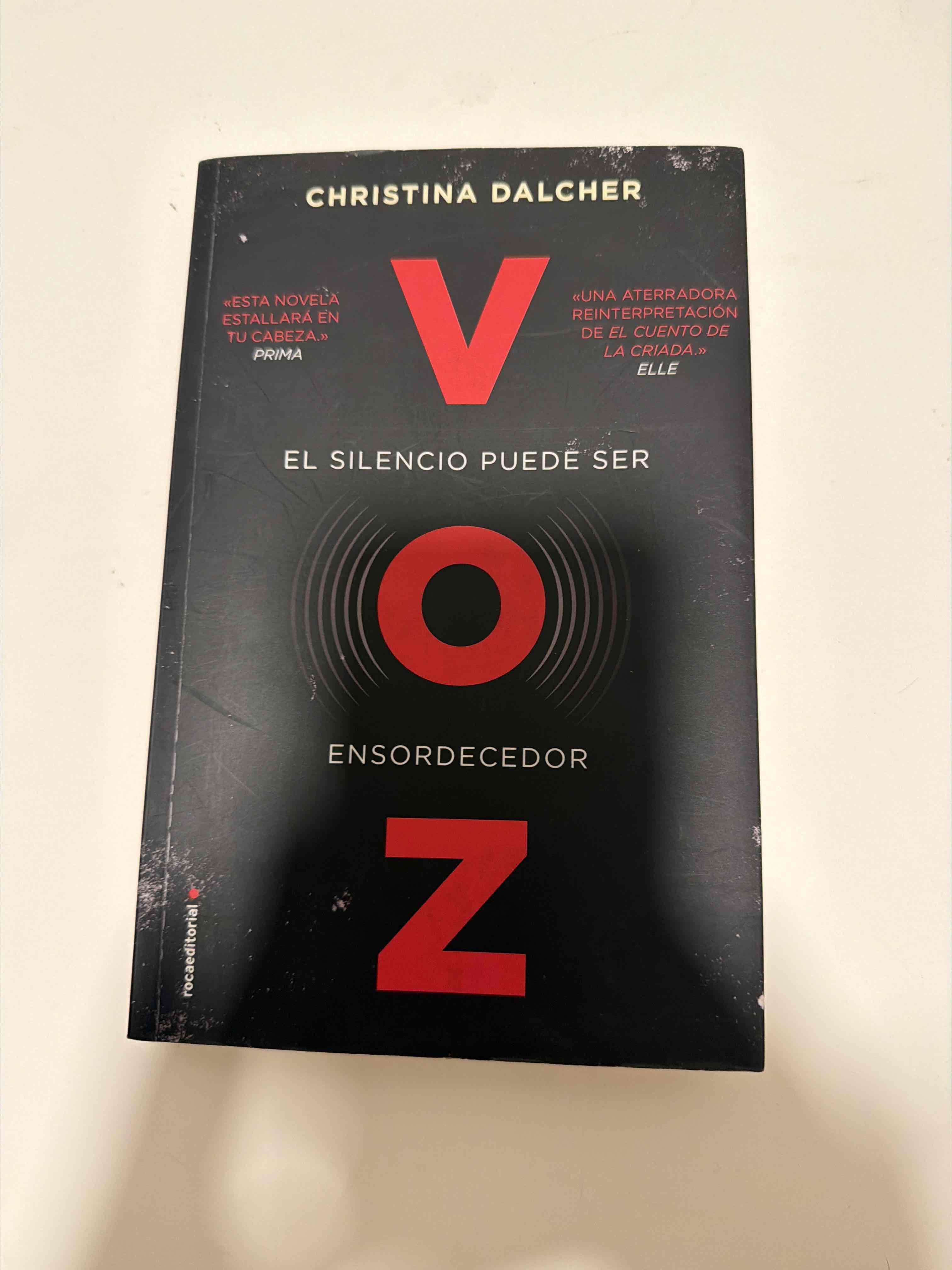 Libro 'Voz' de Christina Dalcher