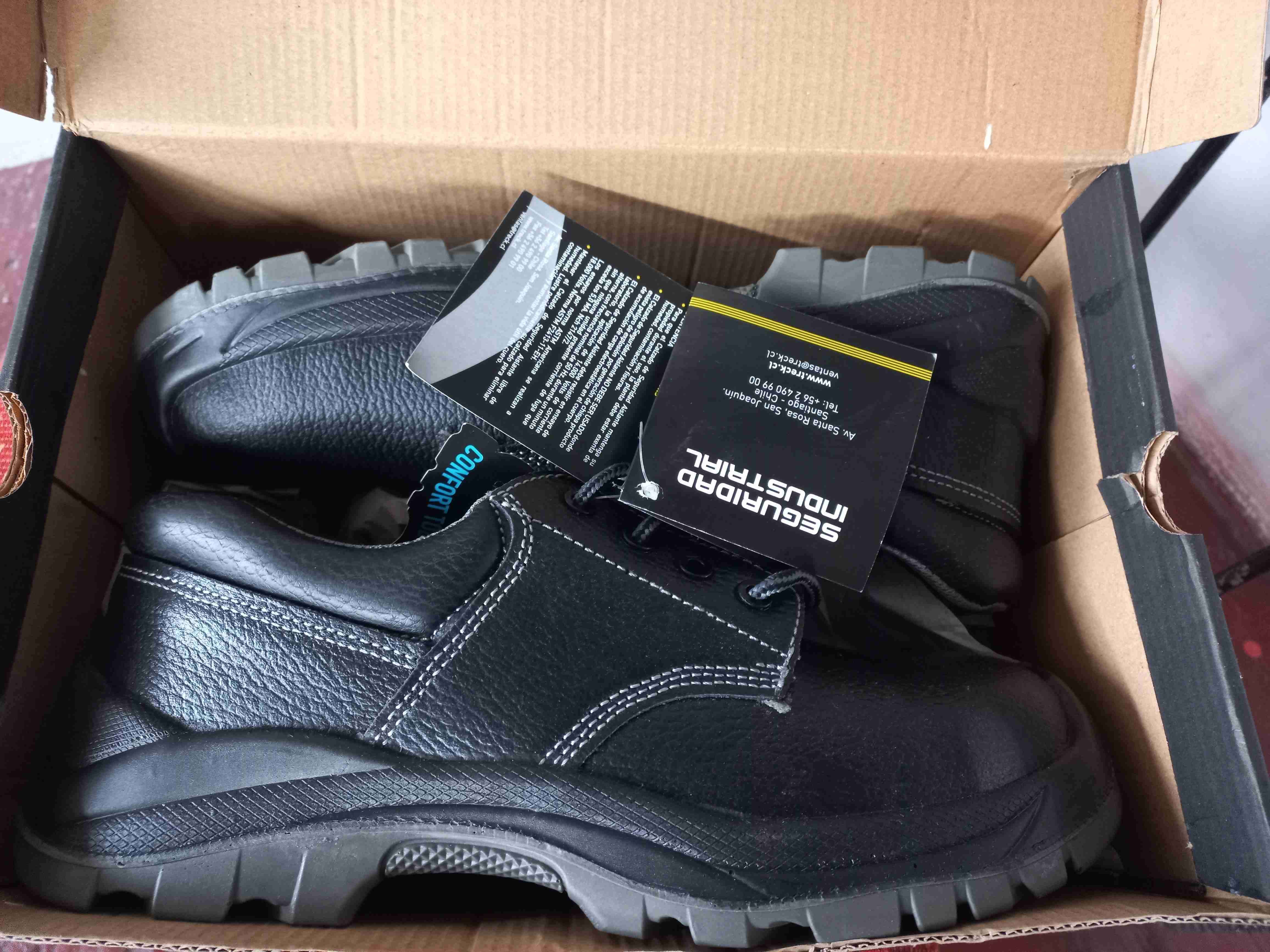 Zapatos de seguridad negros - miniatura 6