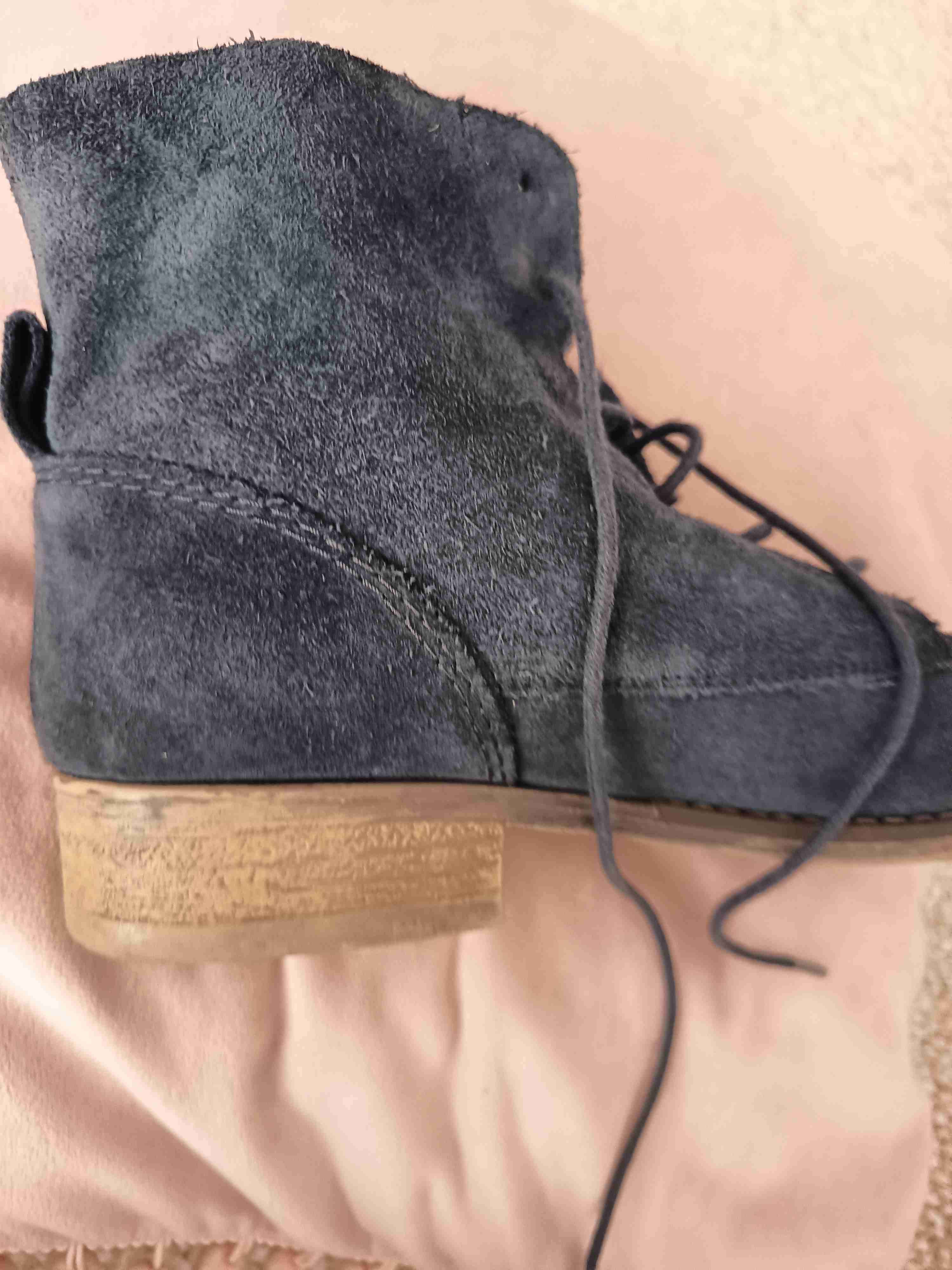 Botines de gamuza azul - miniatura 1