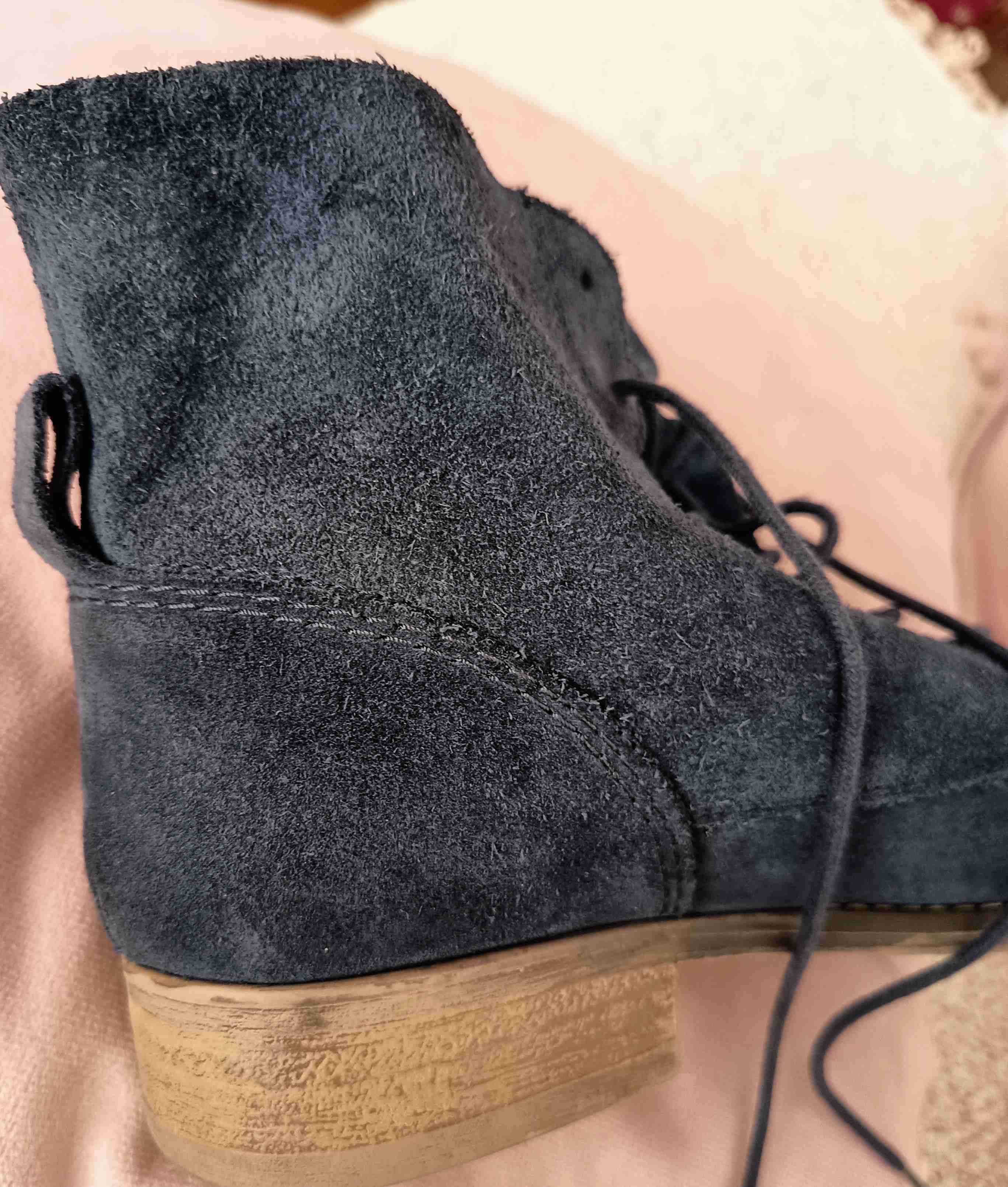 Botines de gamuza azul - miniatura 2