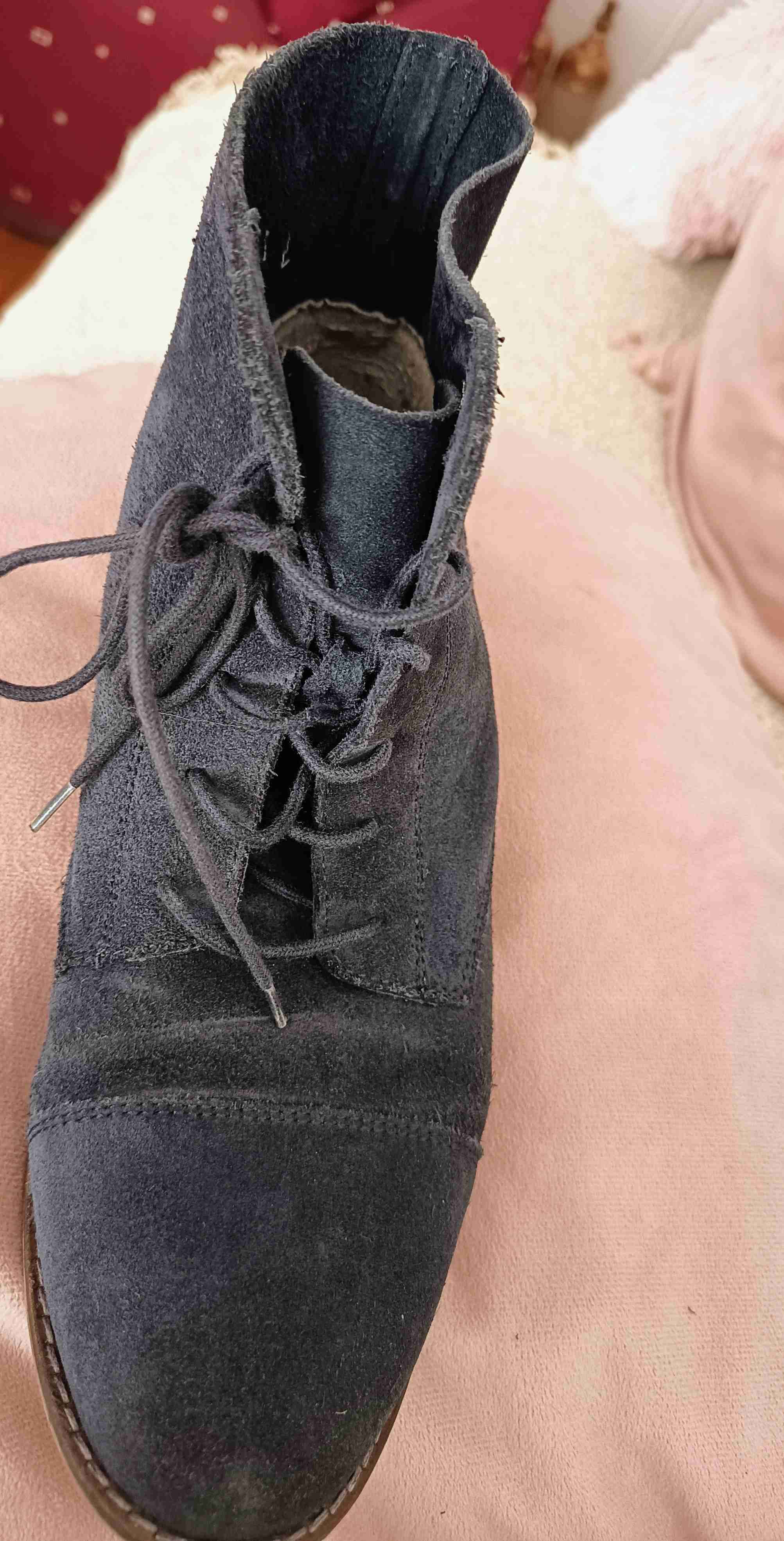 Botines de gamuza azul - miniatura 3