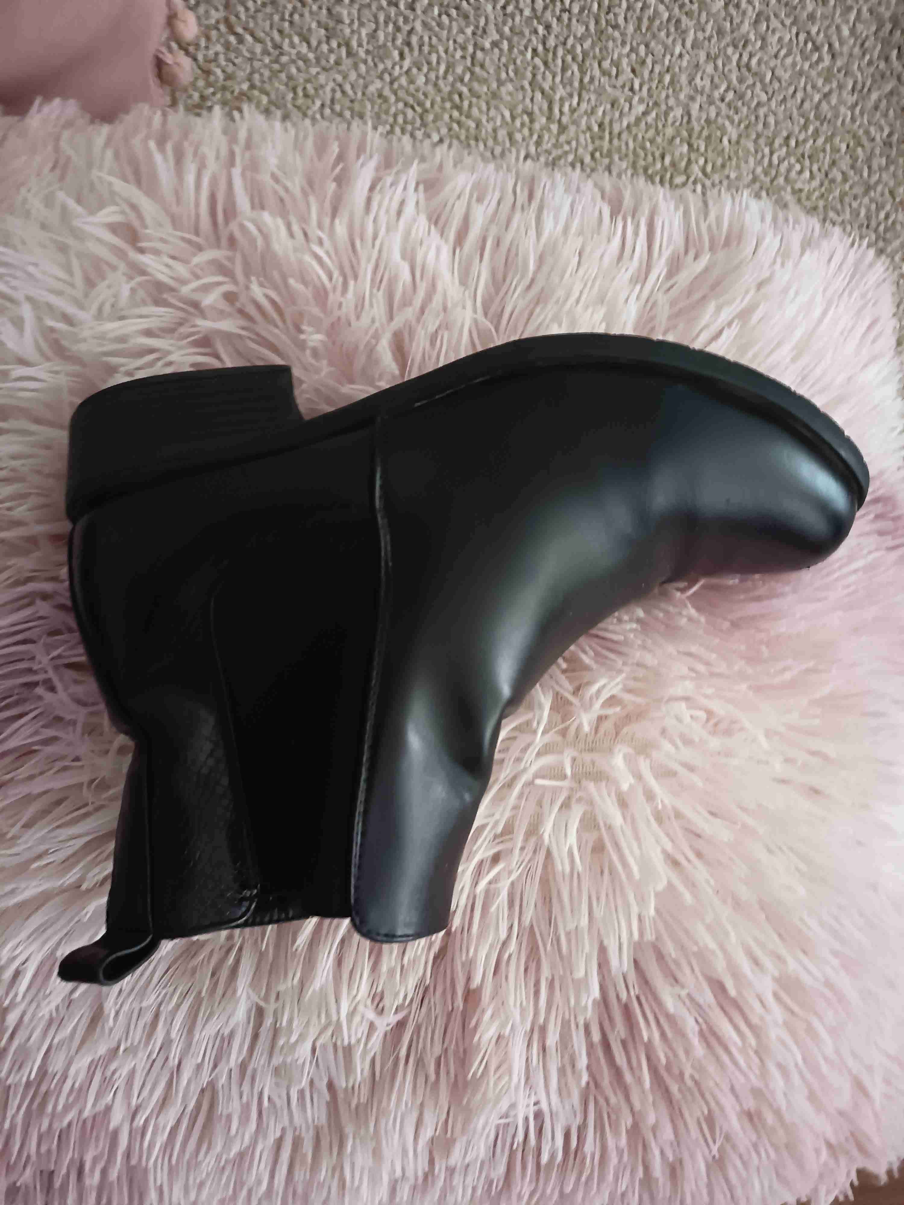 Botines negros de cuero - miniatura 3