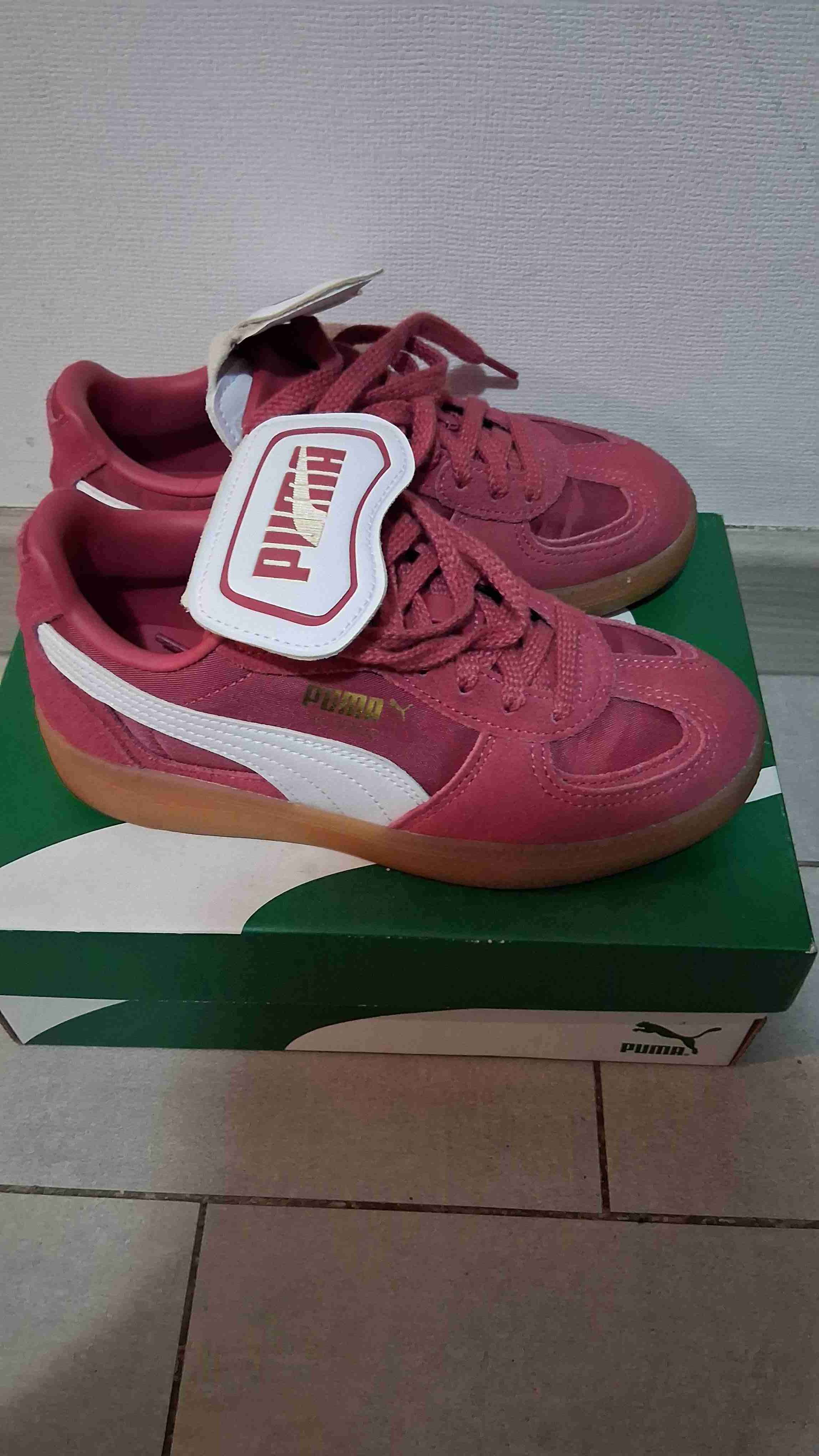 Zapatillas puma burdeo - miniatura 3