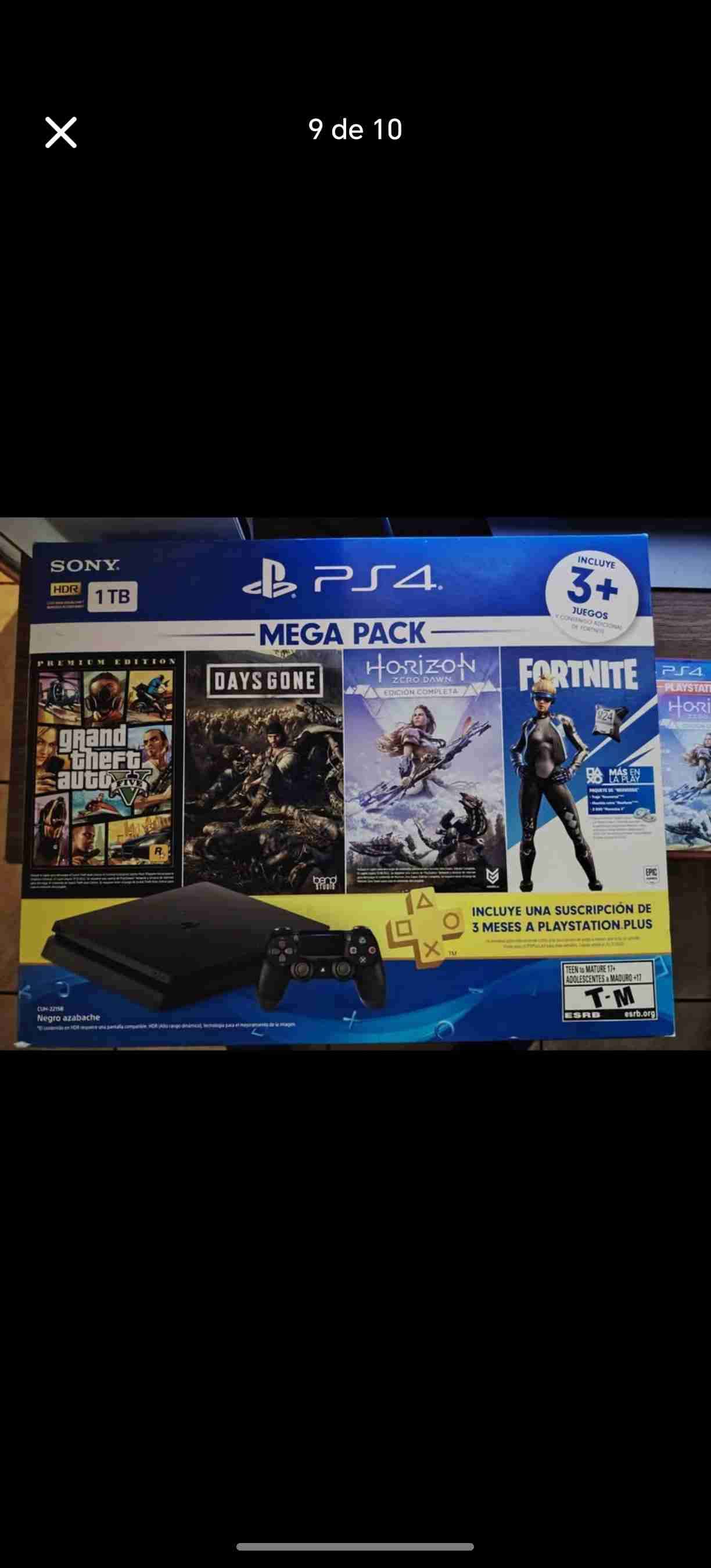 Consola PS4 Mega Pack 1TB - miniatura 1