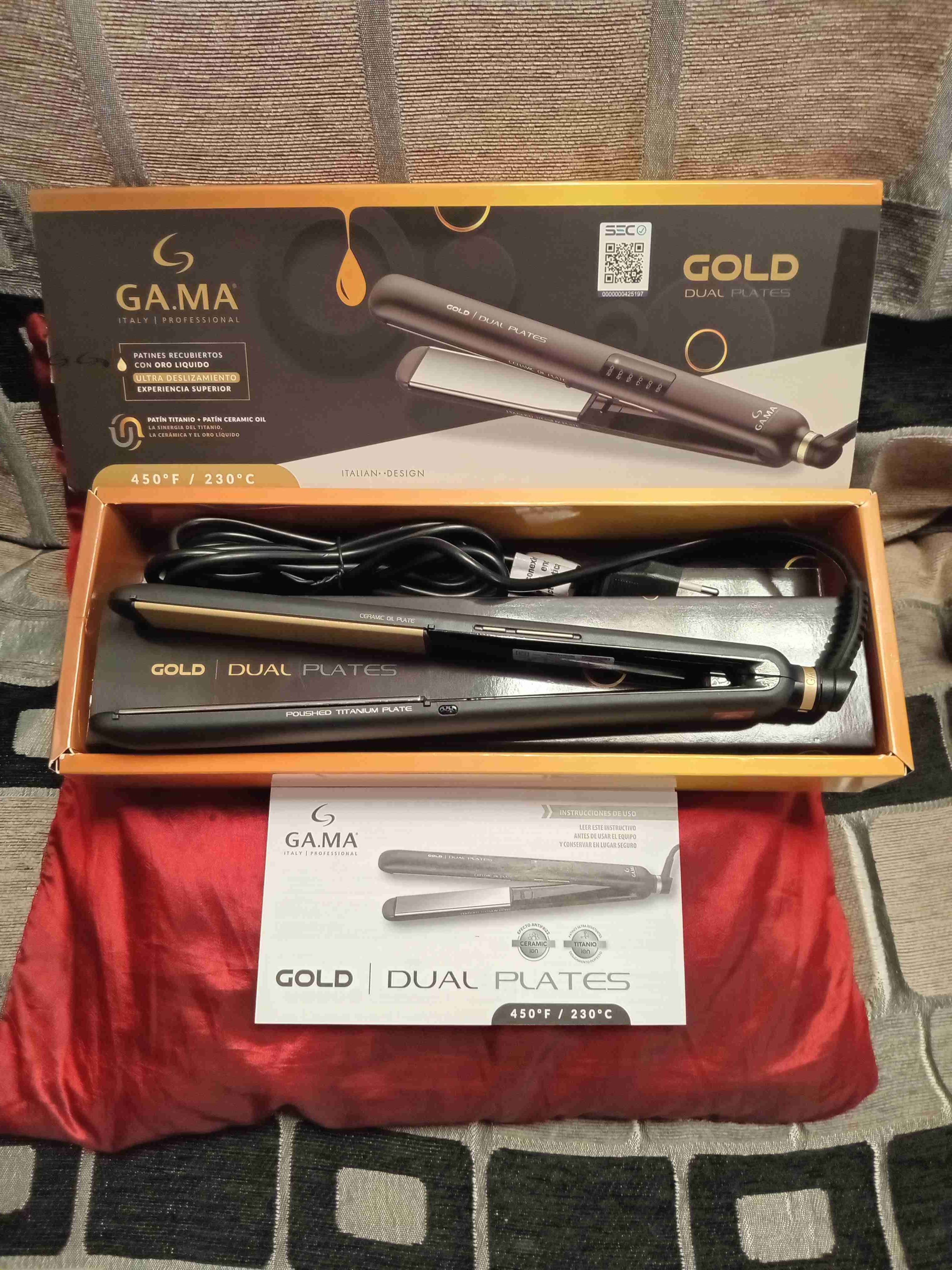 Plancha de pelo GA.MA Gold - miniatura 1