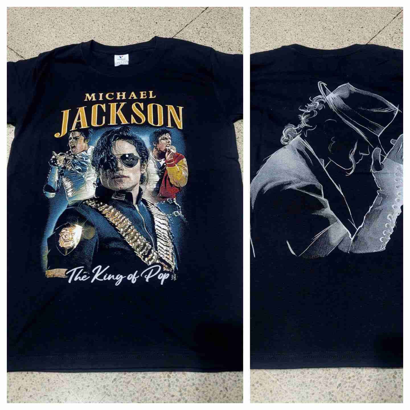 Polera negra Michael Jackson - miniatura 1