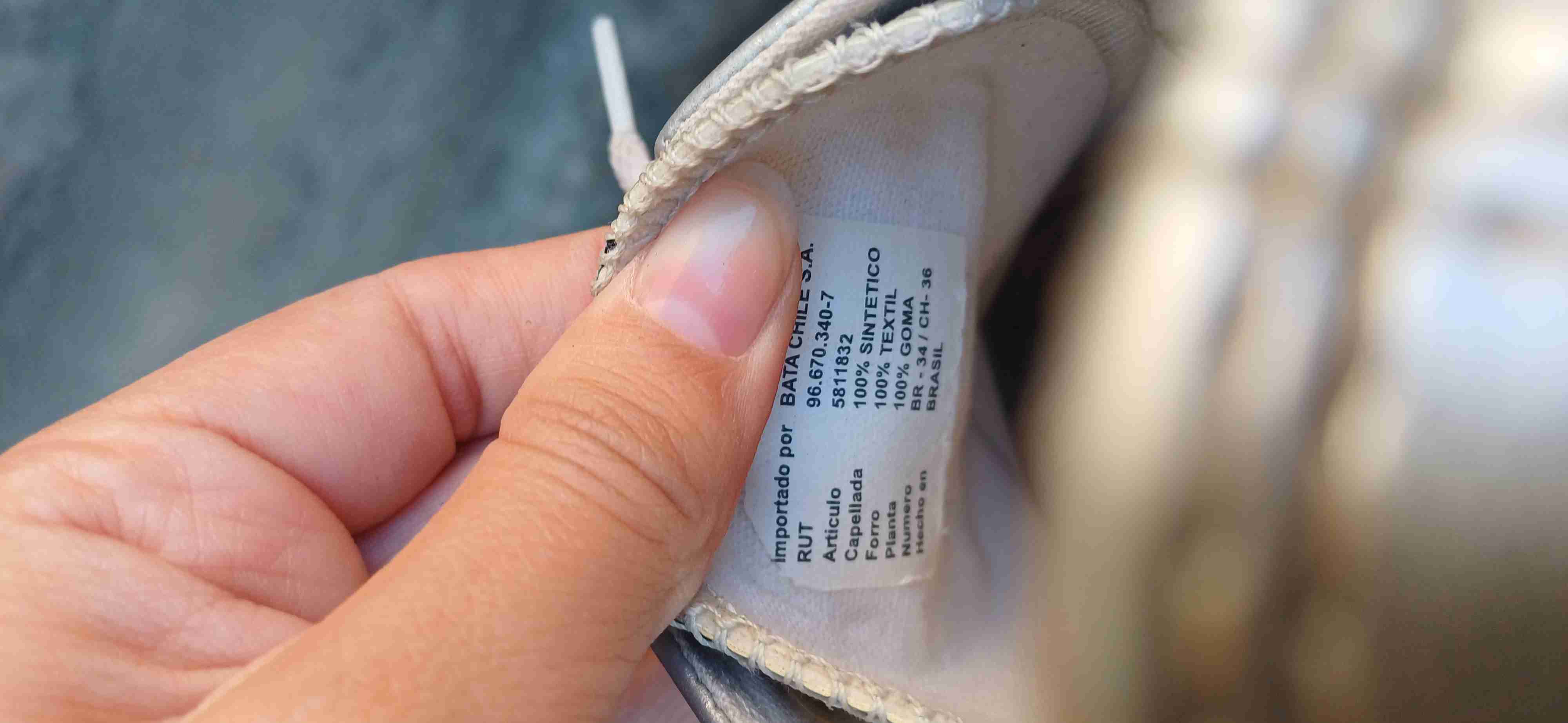 Zapatillas casuales plateadas - miniatura 4