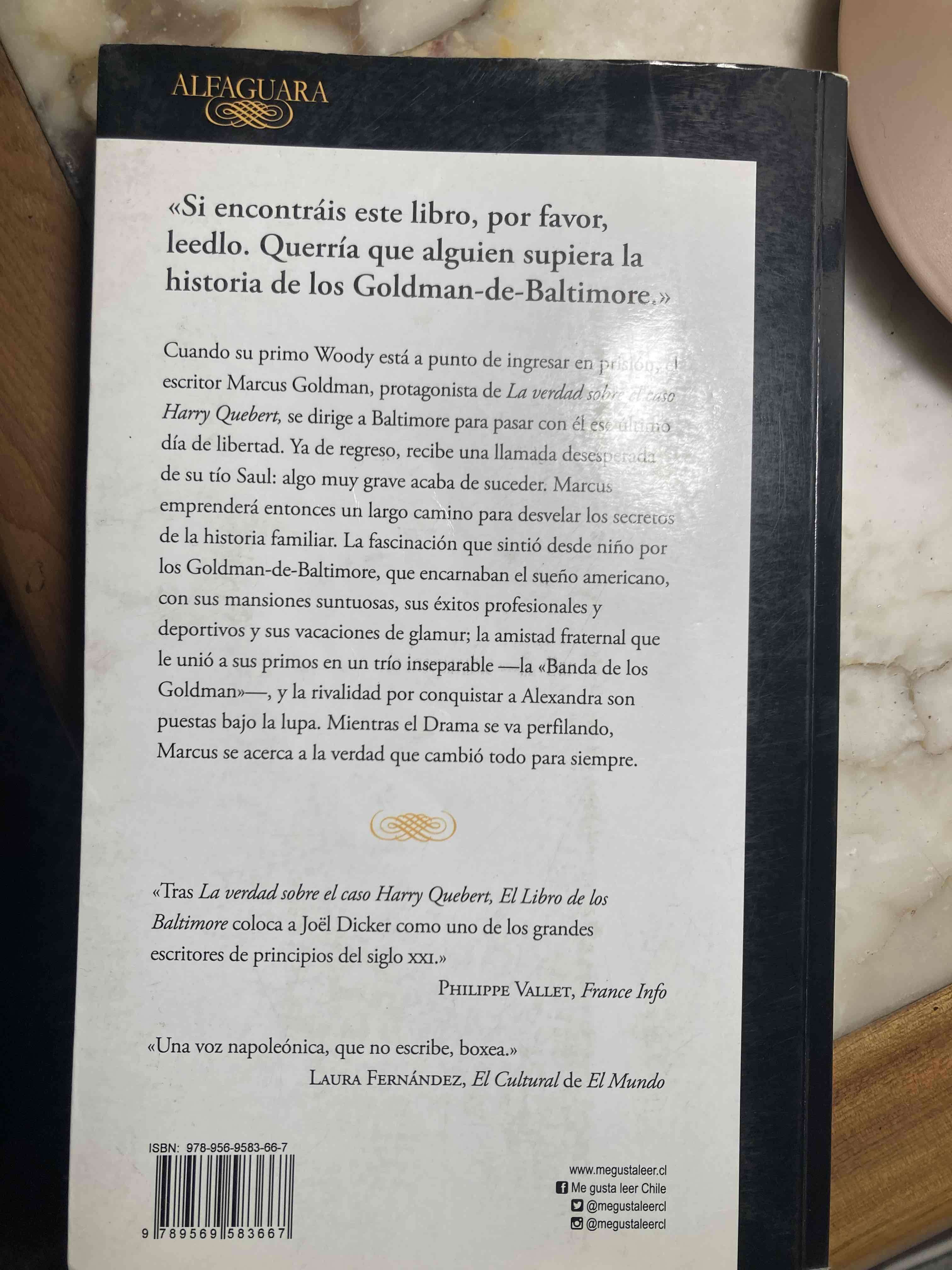 Libro 'El Libro de los Baltimore' - miniatura 2