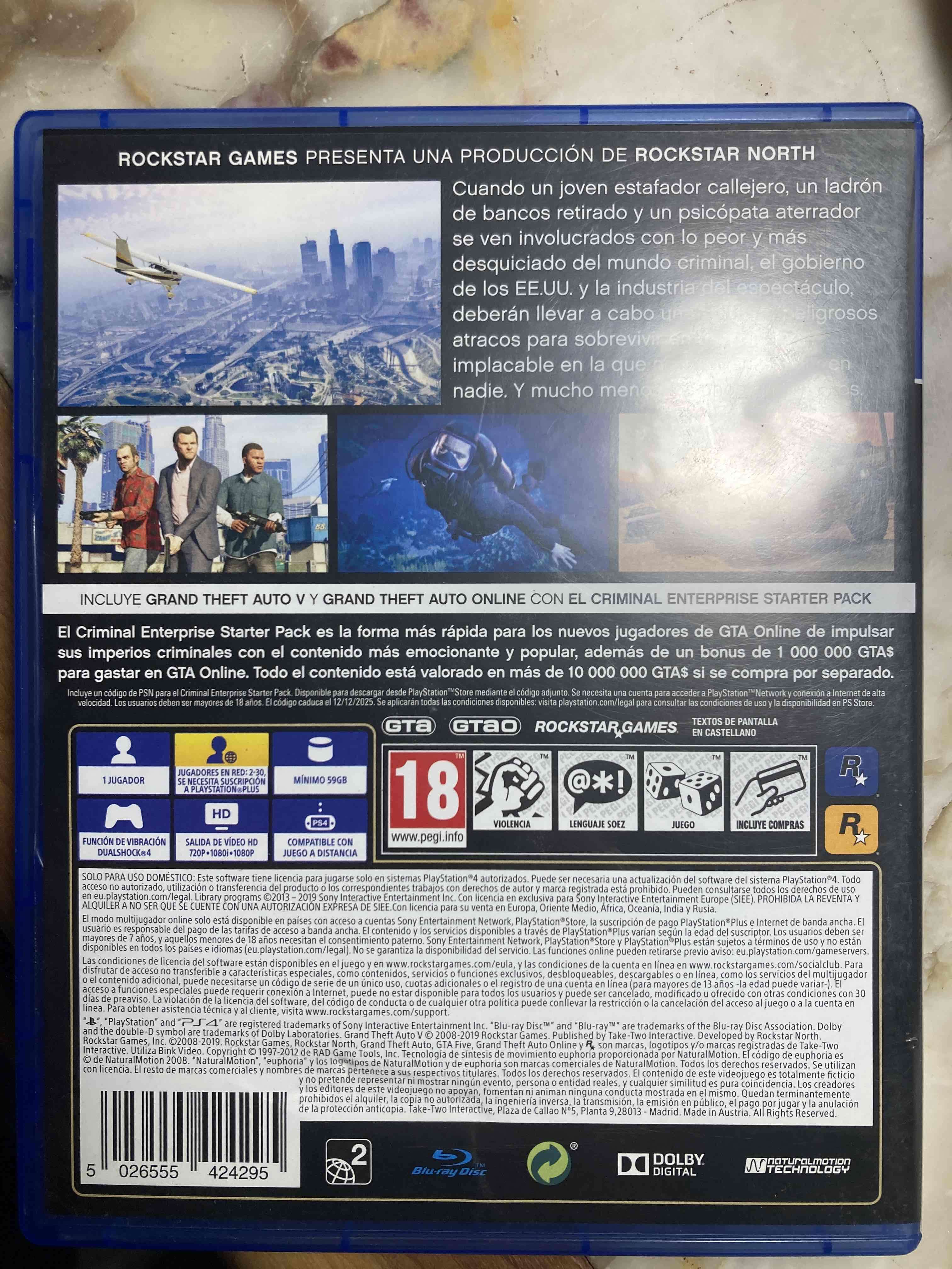 Grand Theft Auto V PS4 Premium Edition - miniatura 2