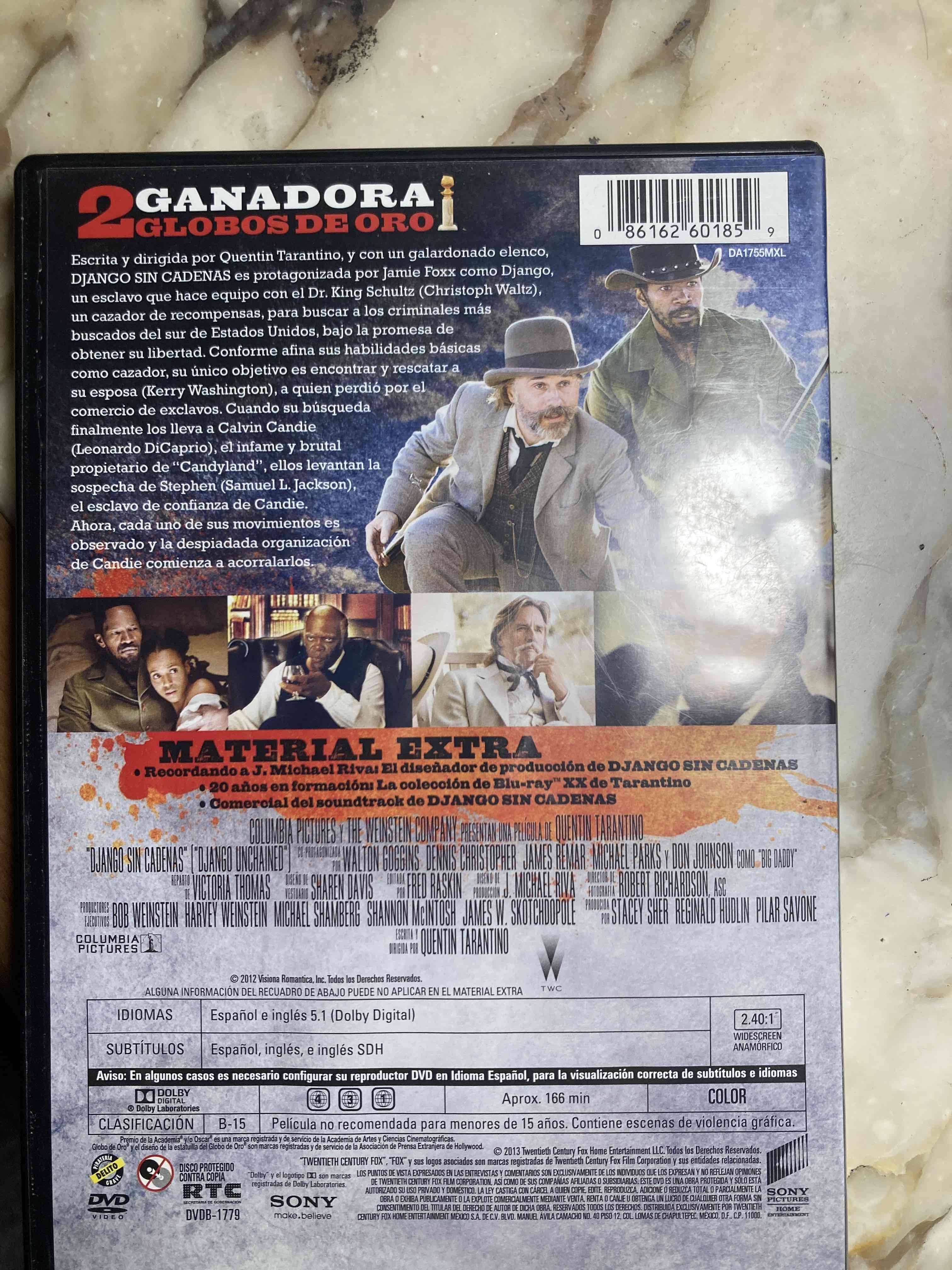 DVD Django Sin Cadenas - miniatura 2