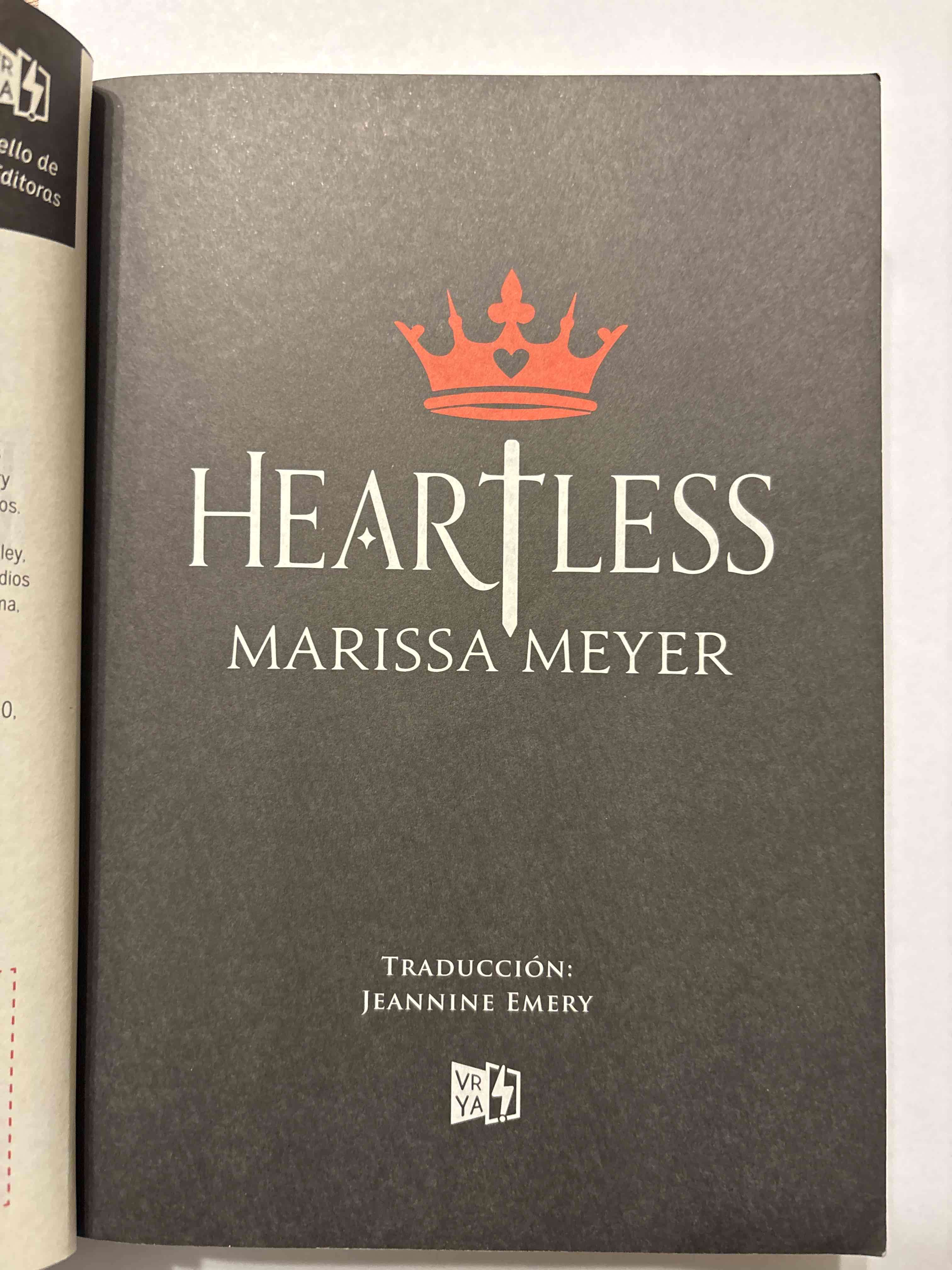 Libro Heartless de Marissa Meyer - miniatura 2