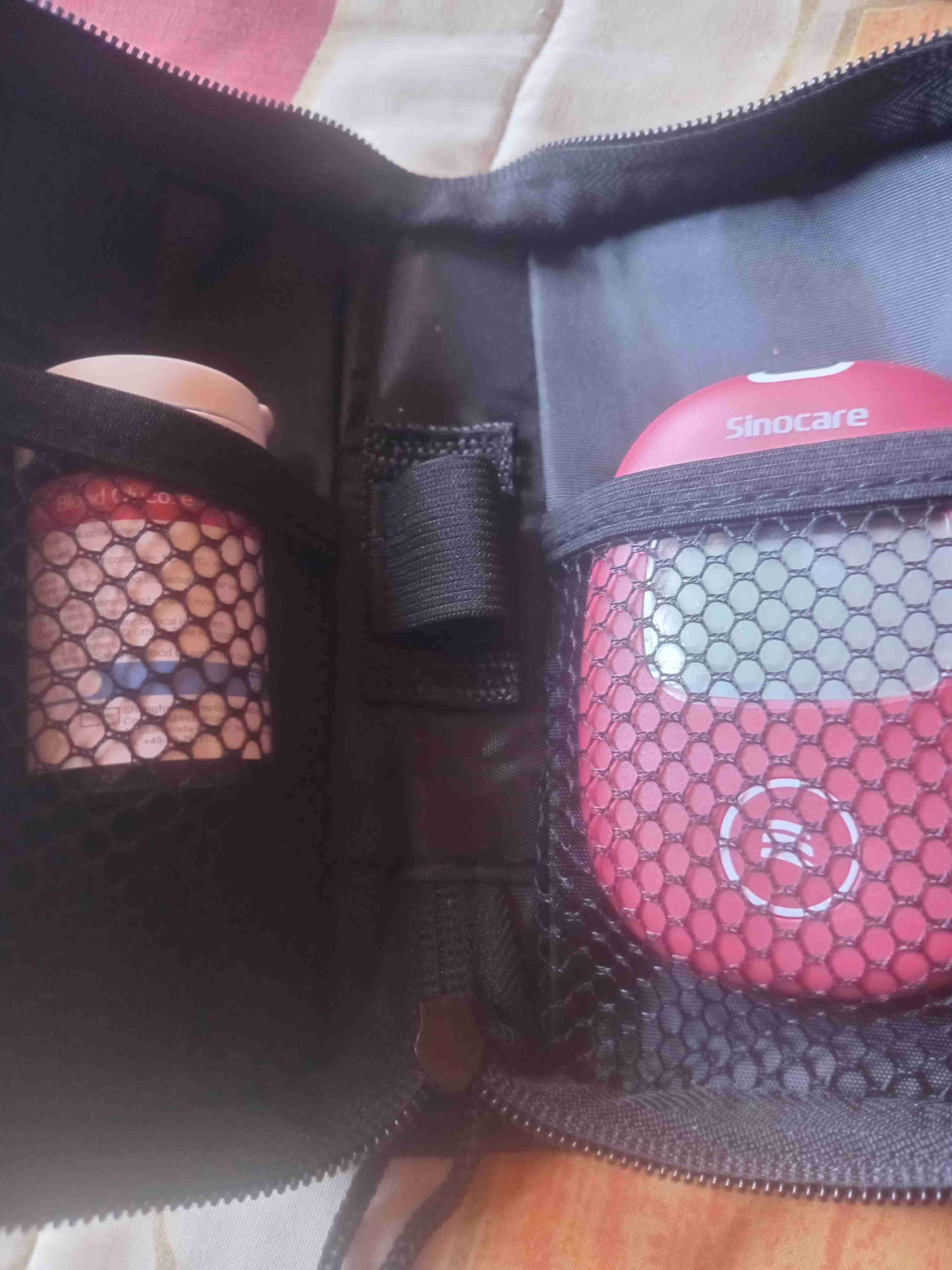 Monitor de glucosa Sinocare rojo - miniatura 3