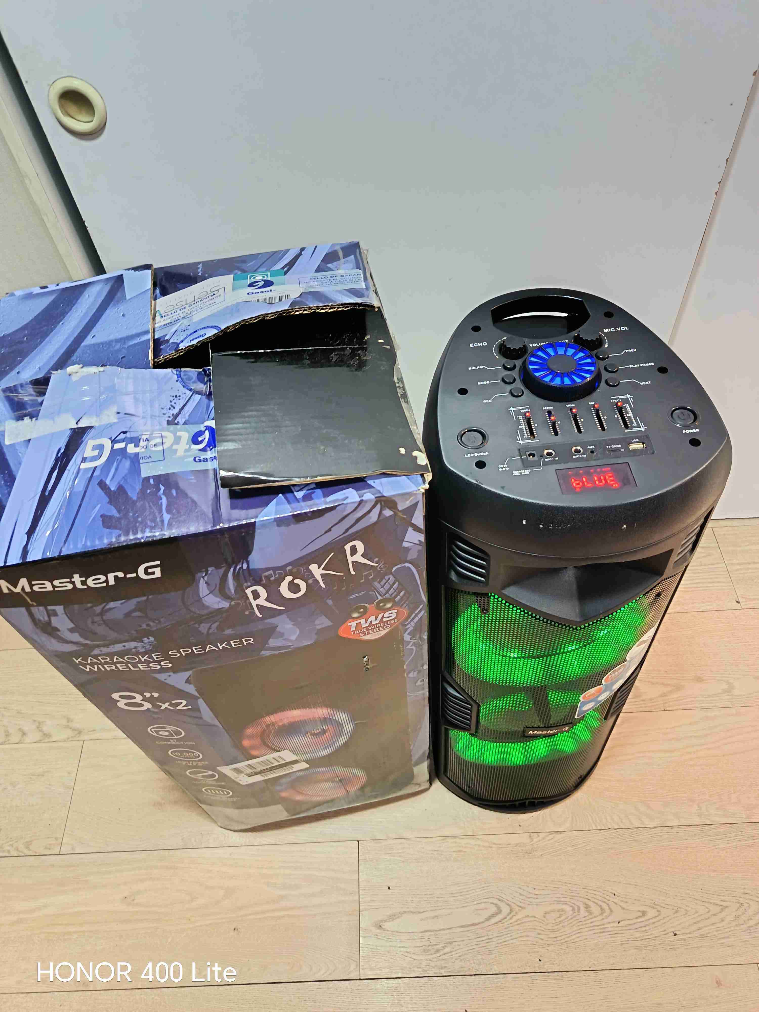 Parlante karaoke Master-G ROKR - miniatura 2