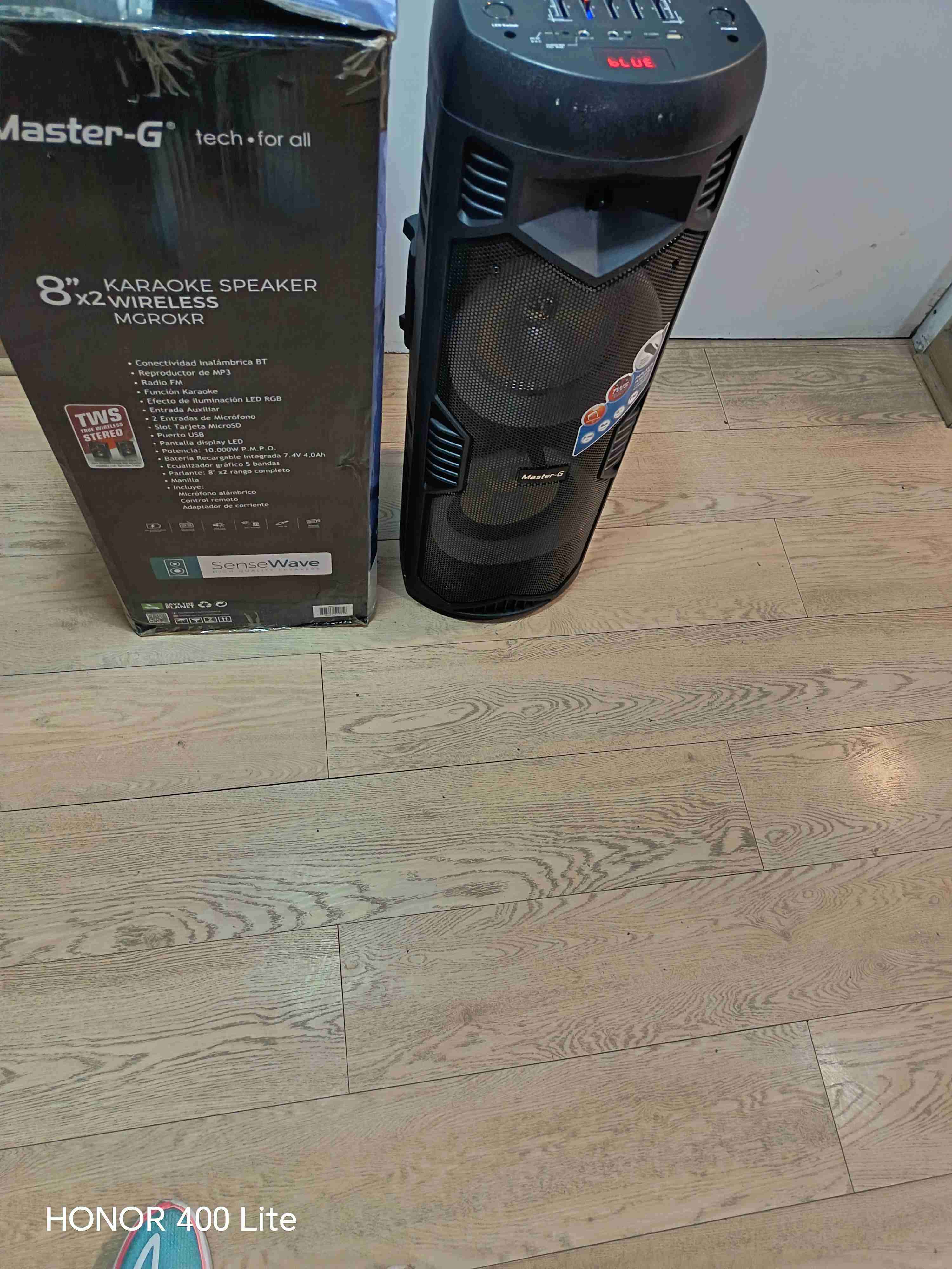 Parlante karaoke Master-G ROKR - miniatura 4