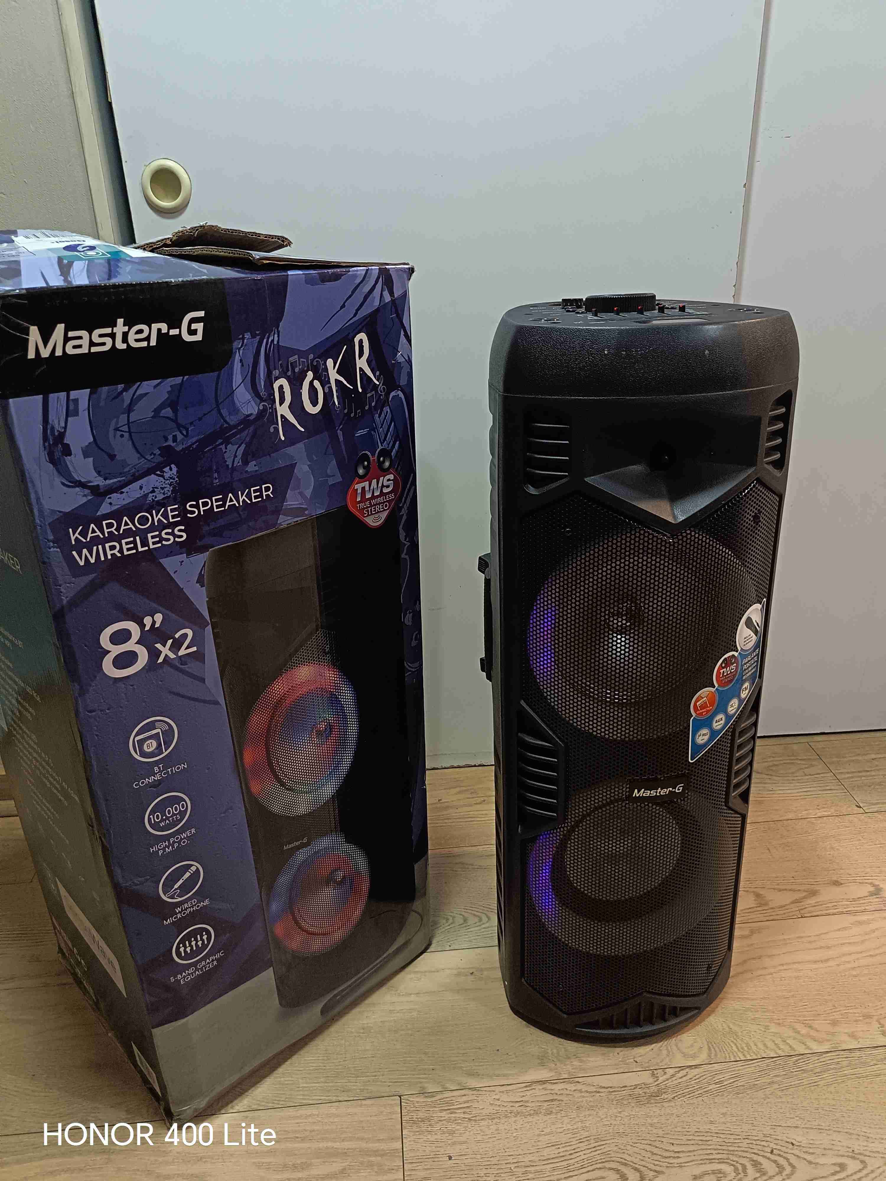 Parlante karaoke Master-G ROKR - miniatura 5