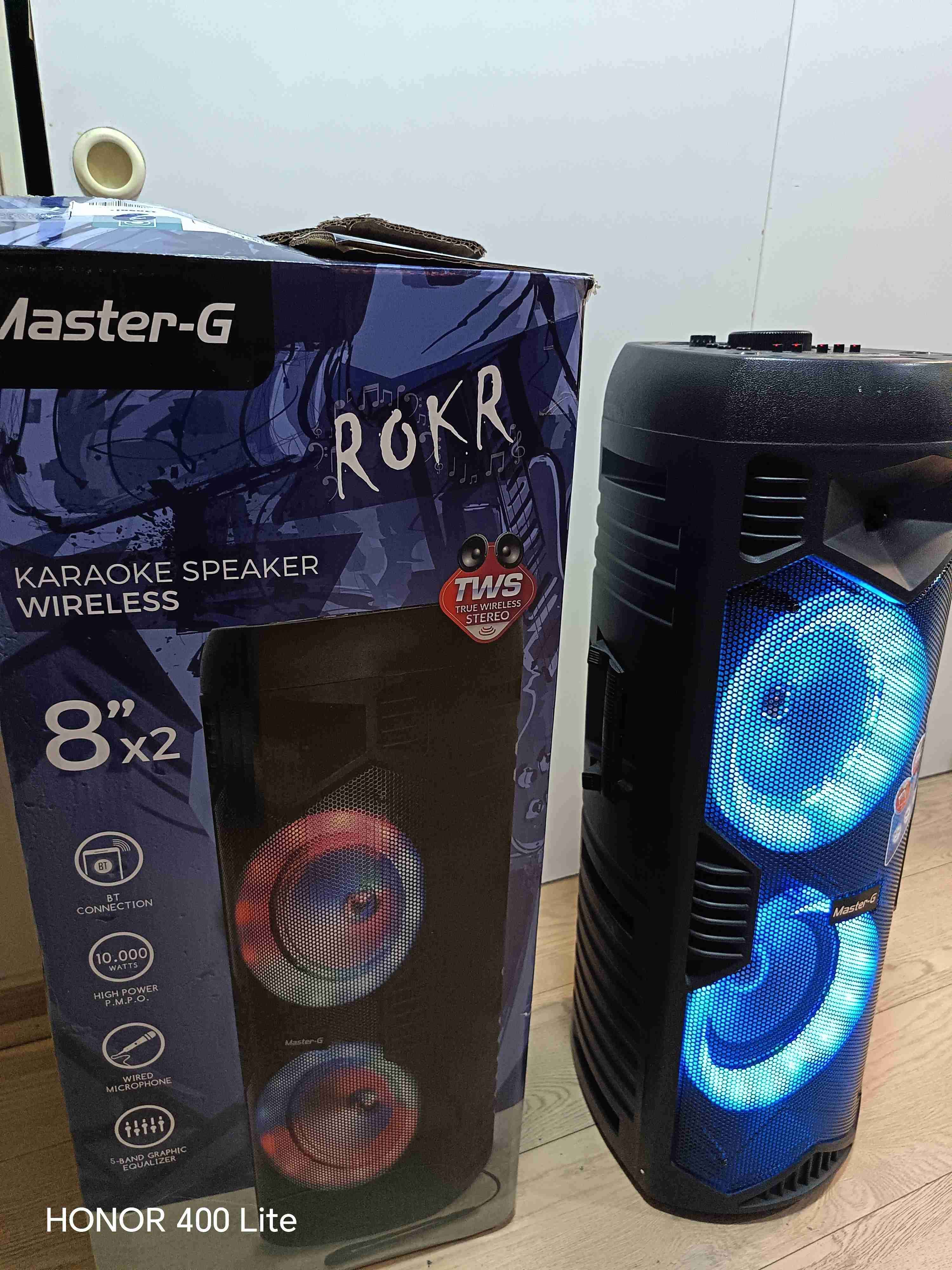 Parlante karaoke Master-G ROKR - miniatura 6