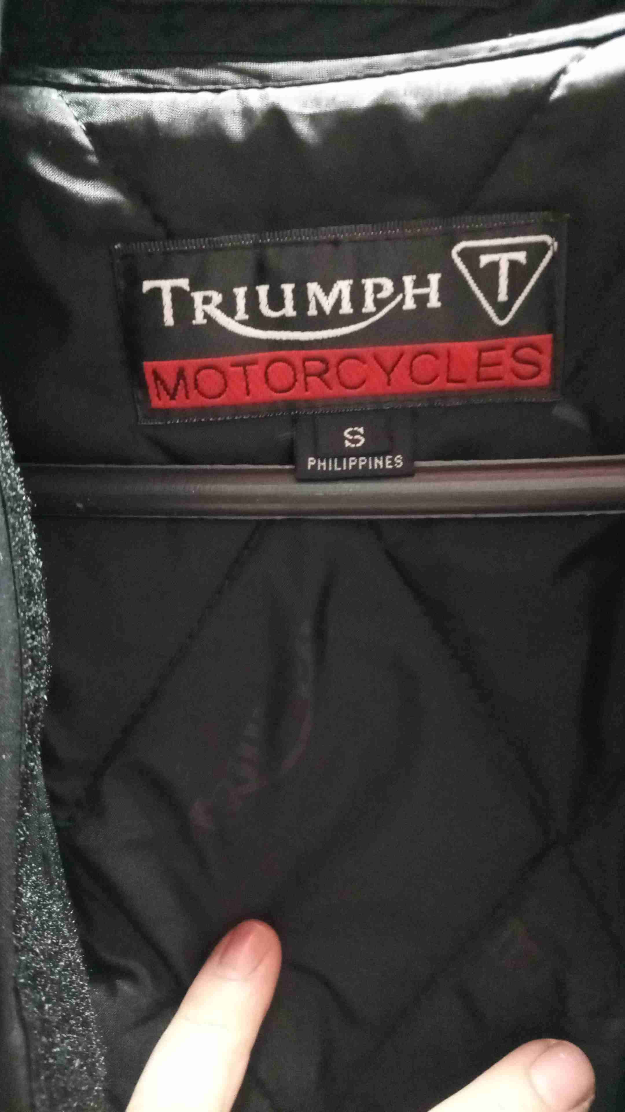Chaqueta moto Triumph . - miniatura 3