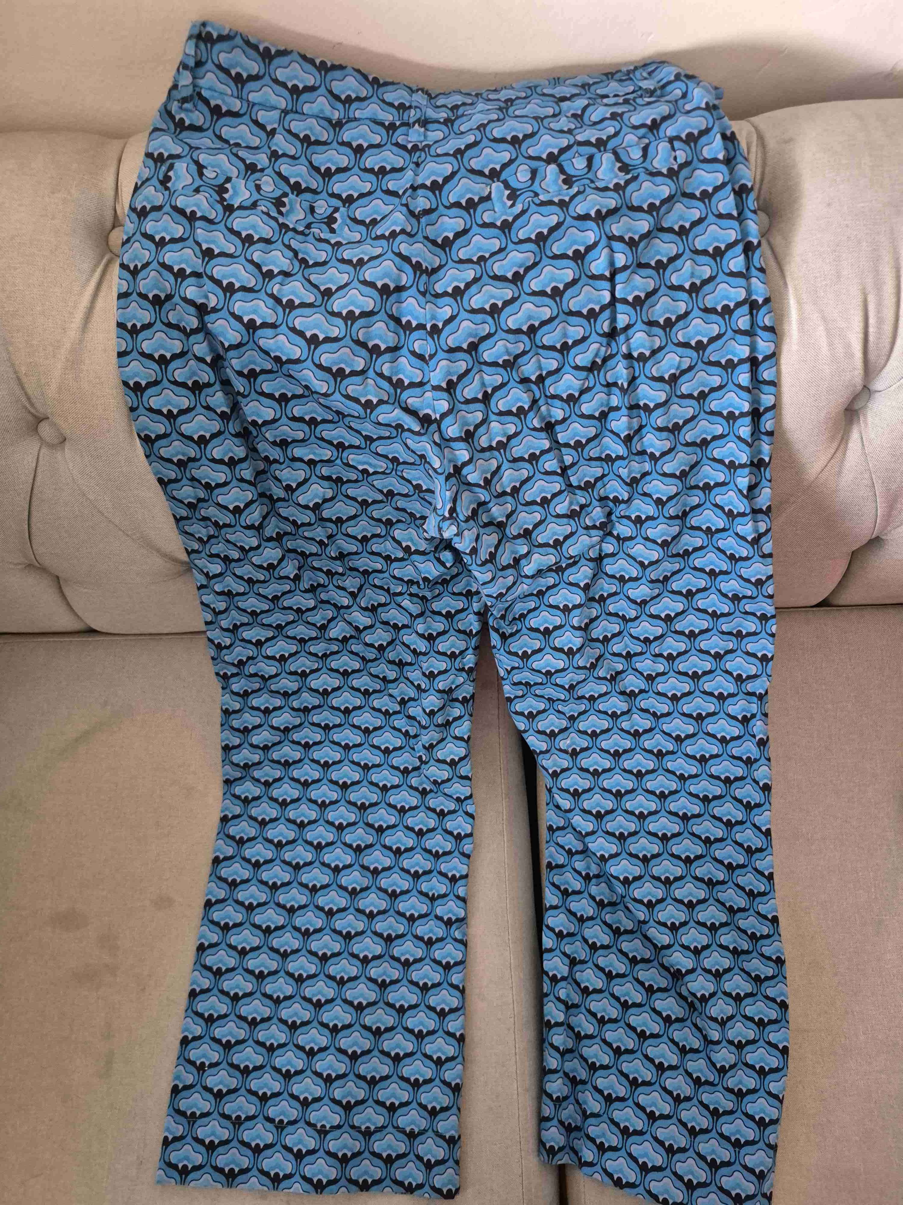 Pantalones estampados azules - miniatura 2