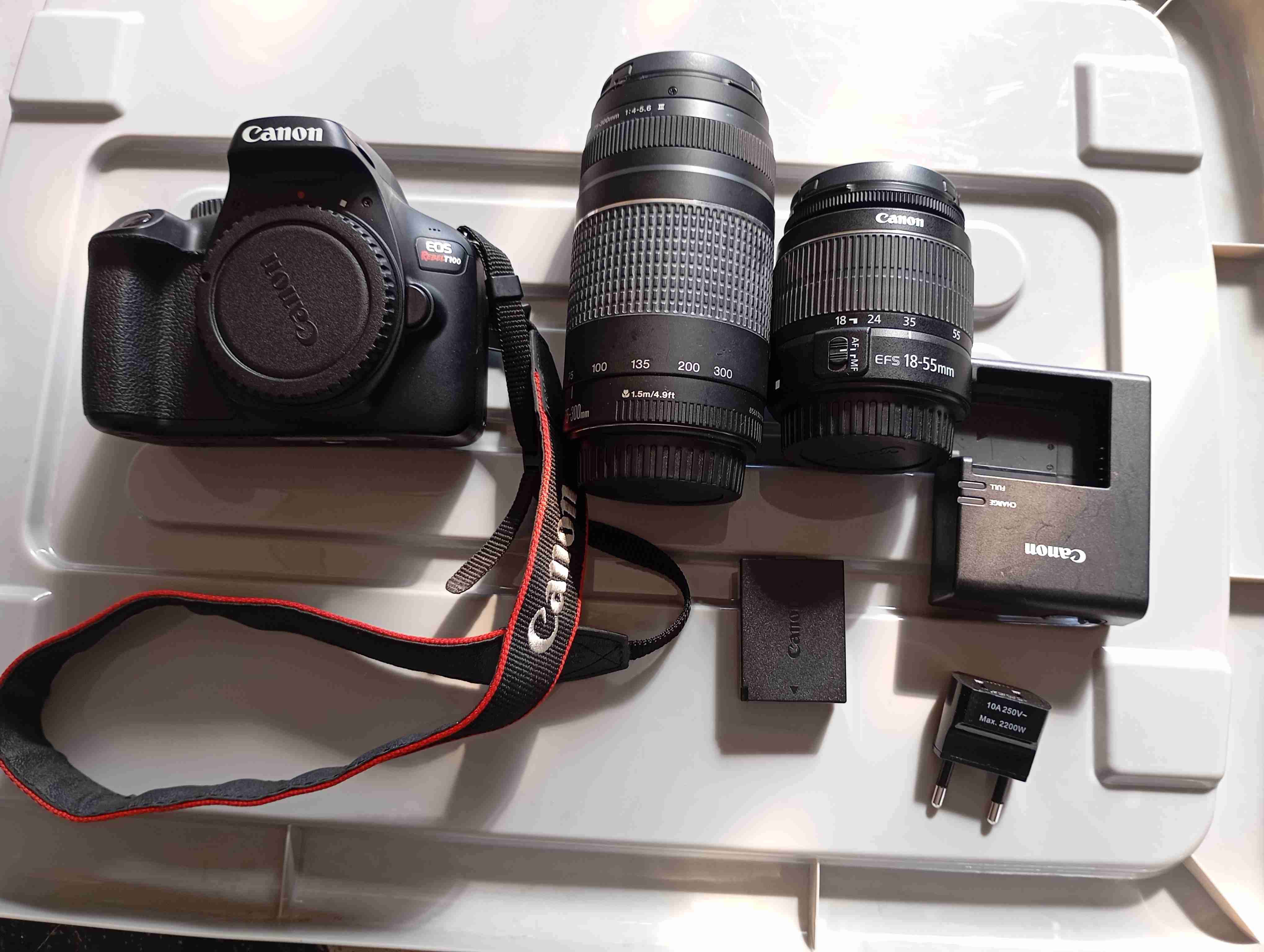 Cámara Canon EOS Rebel T100 DSLR - miniatura 1