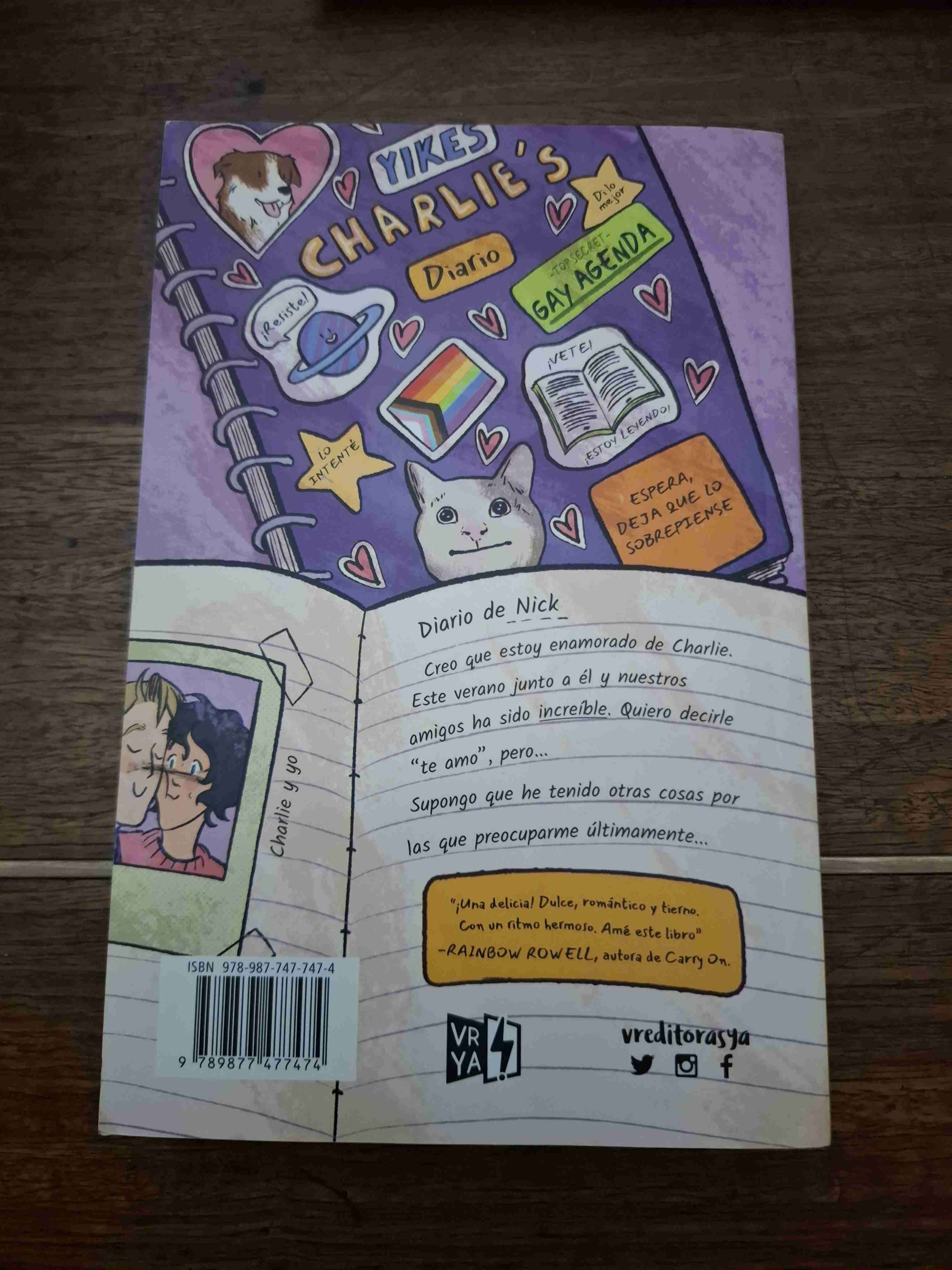 Libro Heartstopper original Tomo 4 - miniatura 2