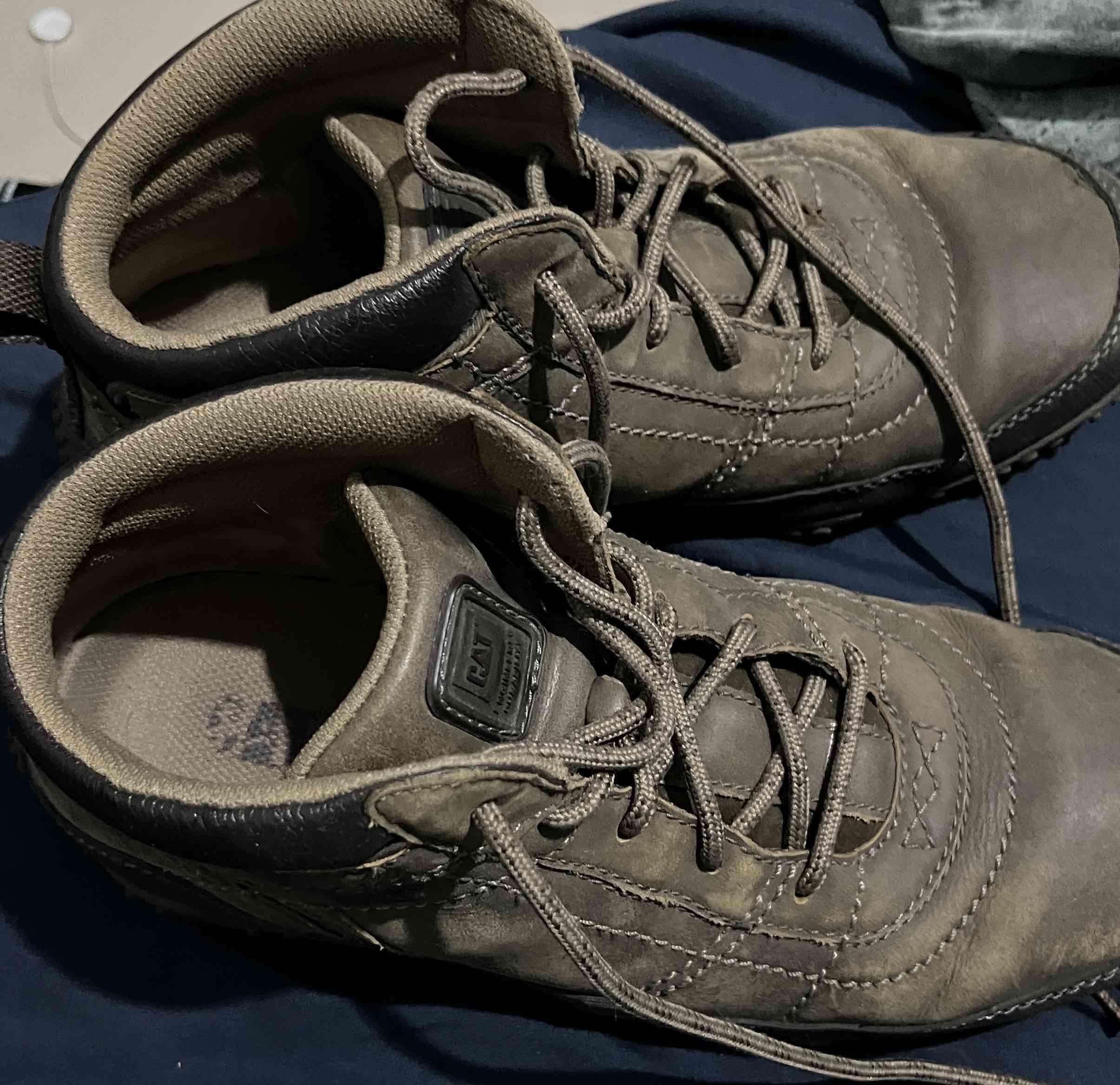 Botines de cuero marrón - miniatura 1