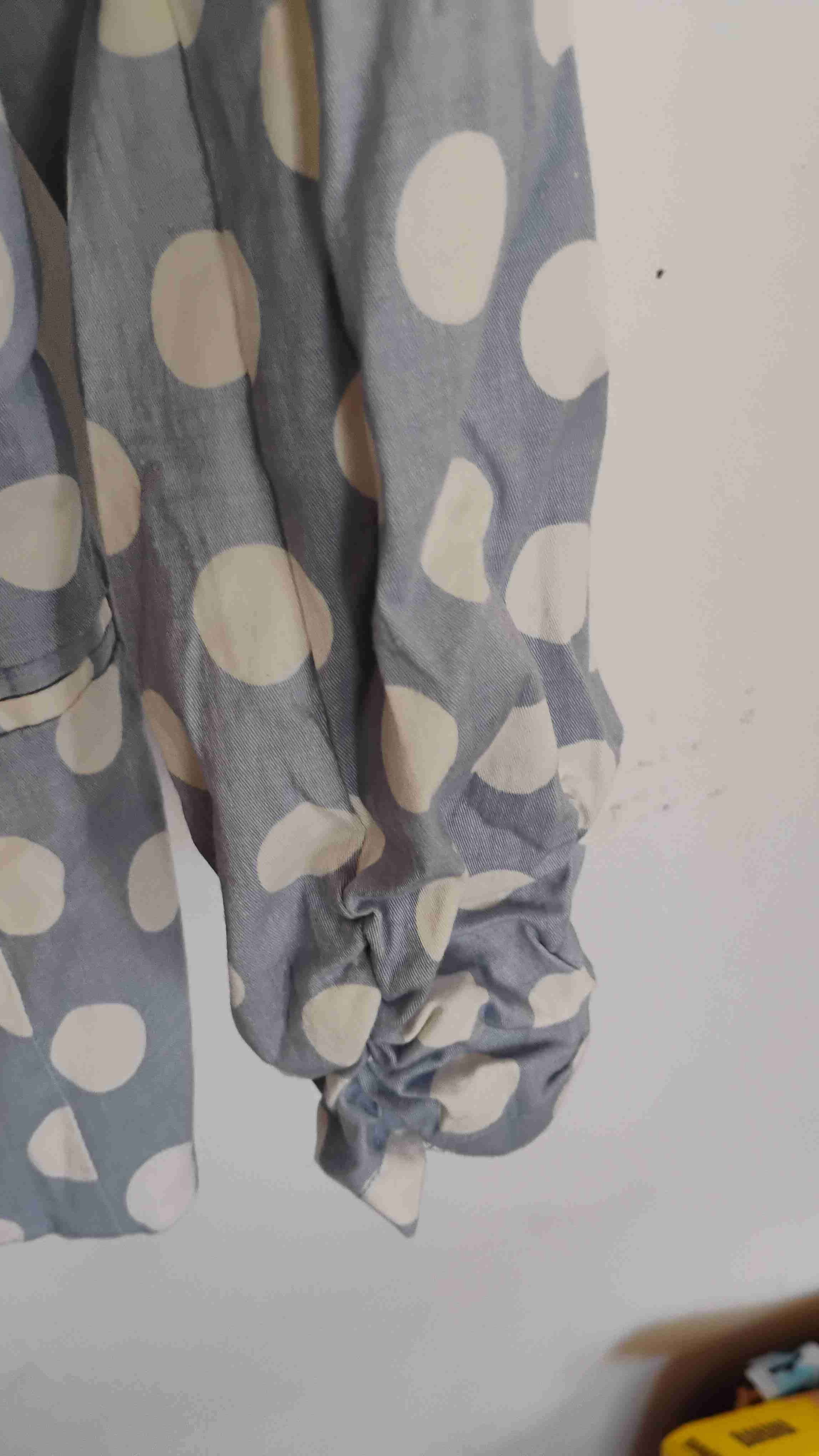 Chaqueta celeste con lunares - miniatura 5