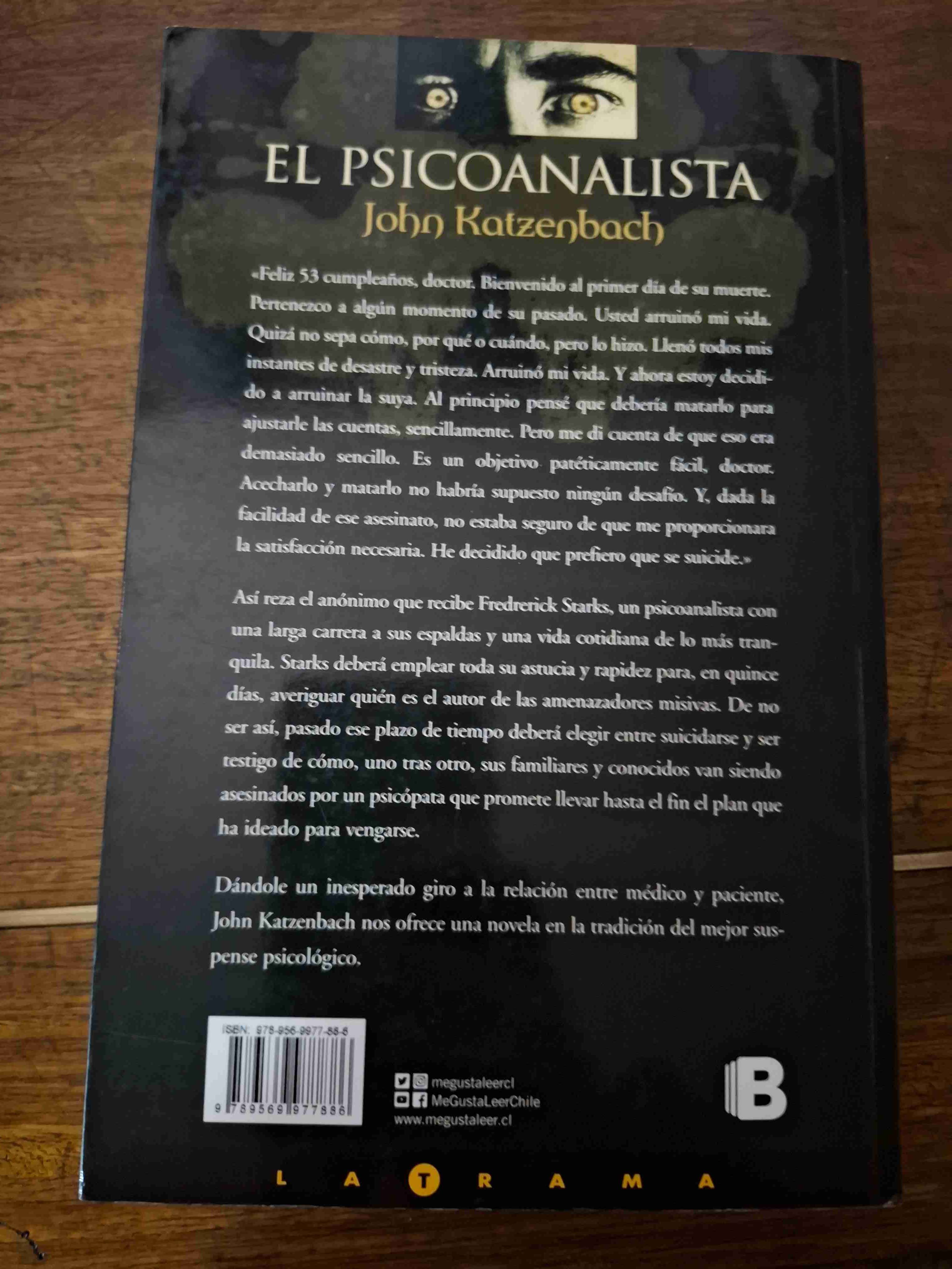 Libro 'El Psicoanalista' - miniatura 2
