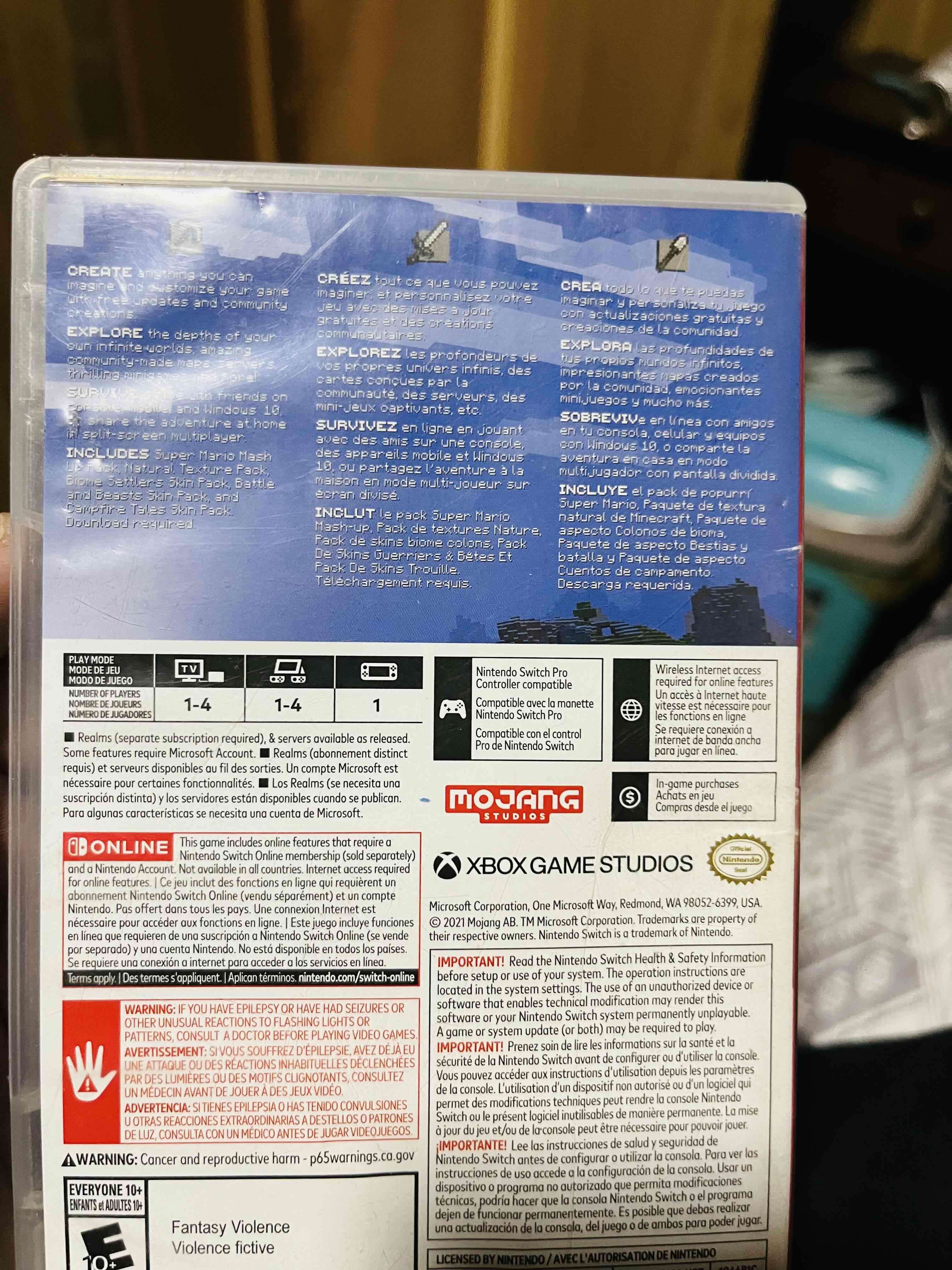 Juego Minecraft para Nintendo Switch - miniatura 3