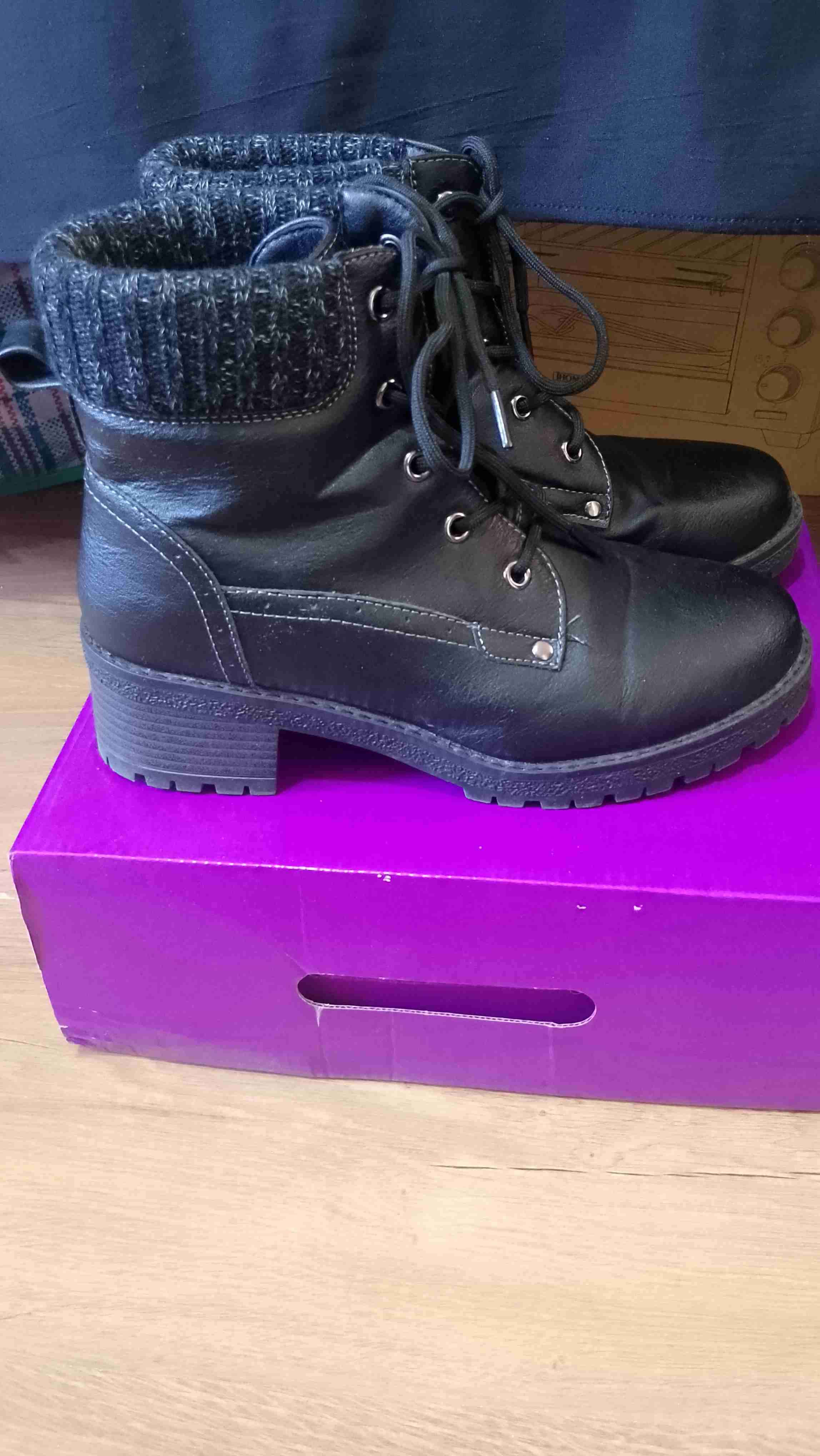 Botines negros con forro - miniatura 2