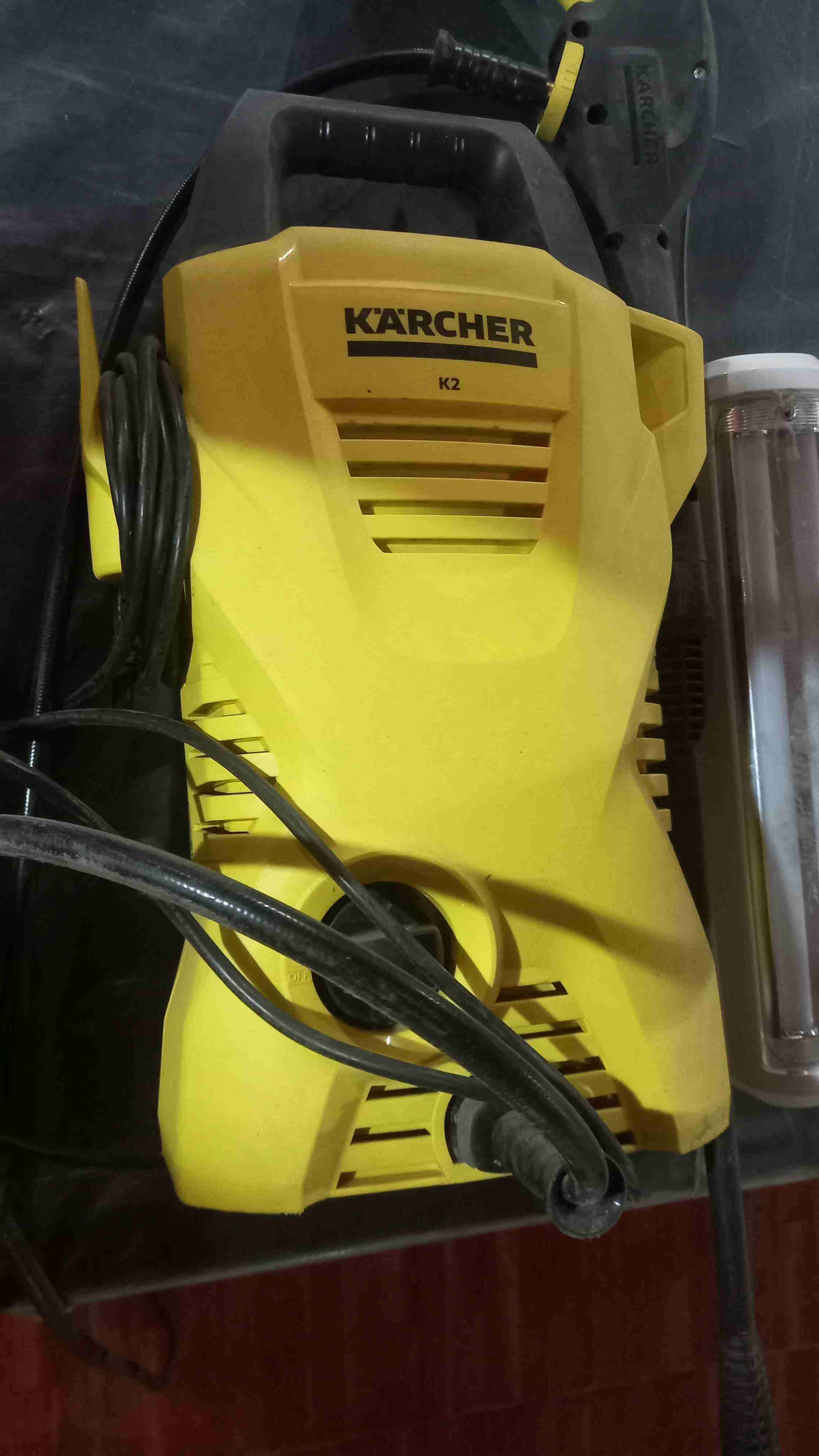 Hidrolavadora Karcher K2 amarilla