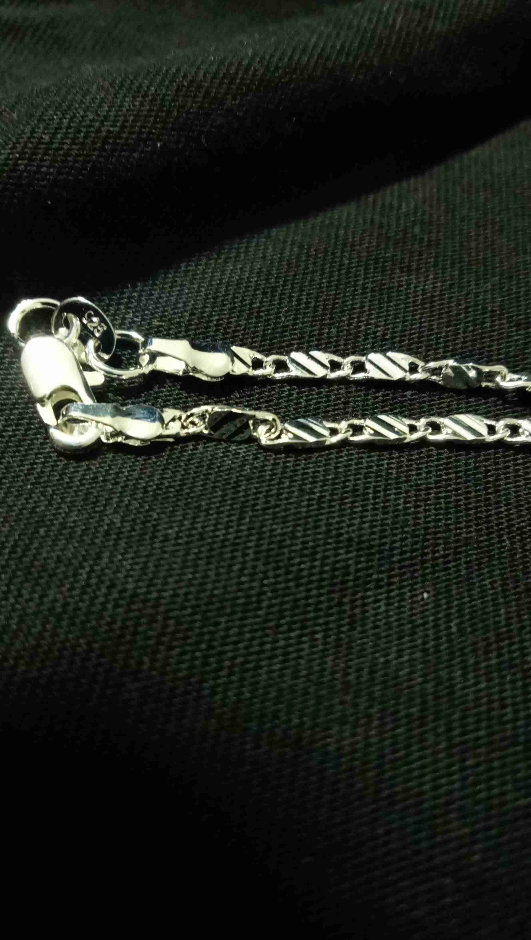 Cadena de plata s925 elegante - miniatura 4