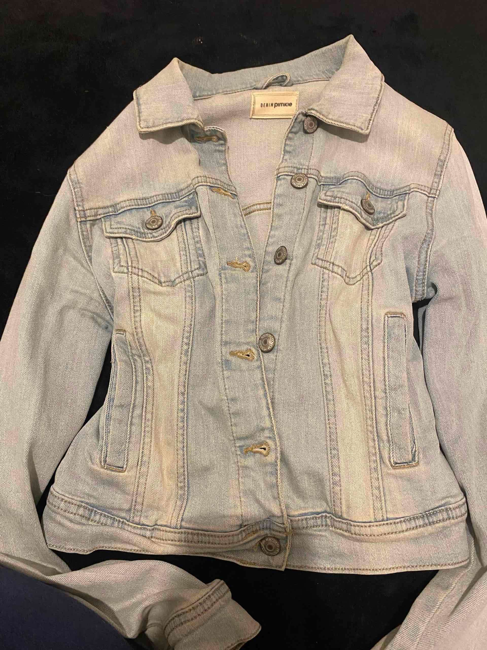 Chaqueta de mezclilla clara - miniatura 2