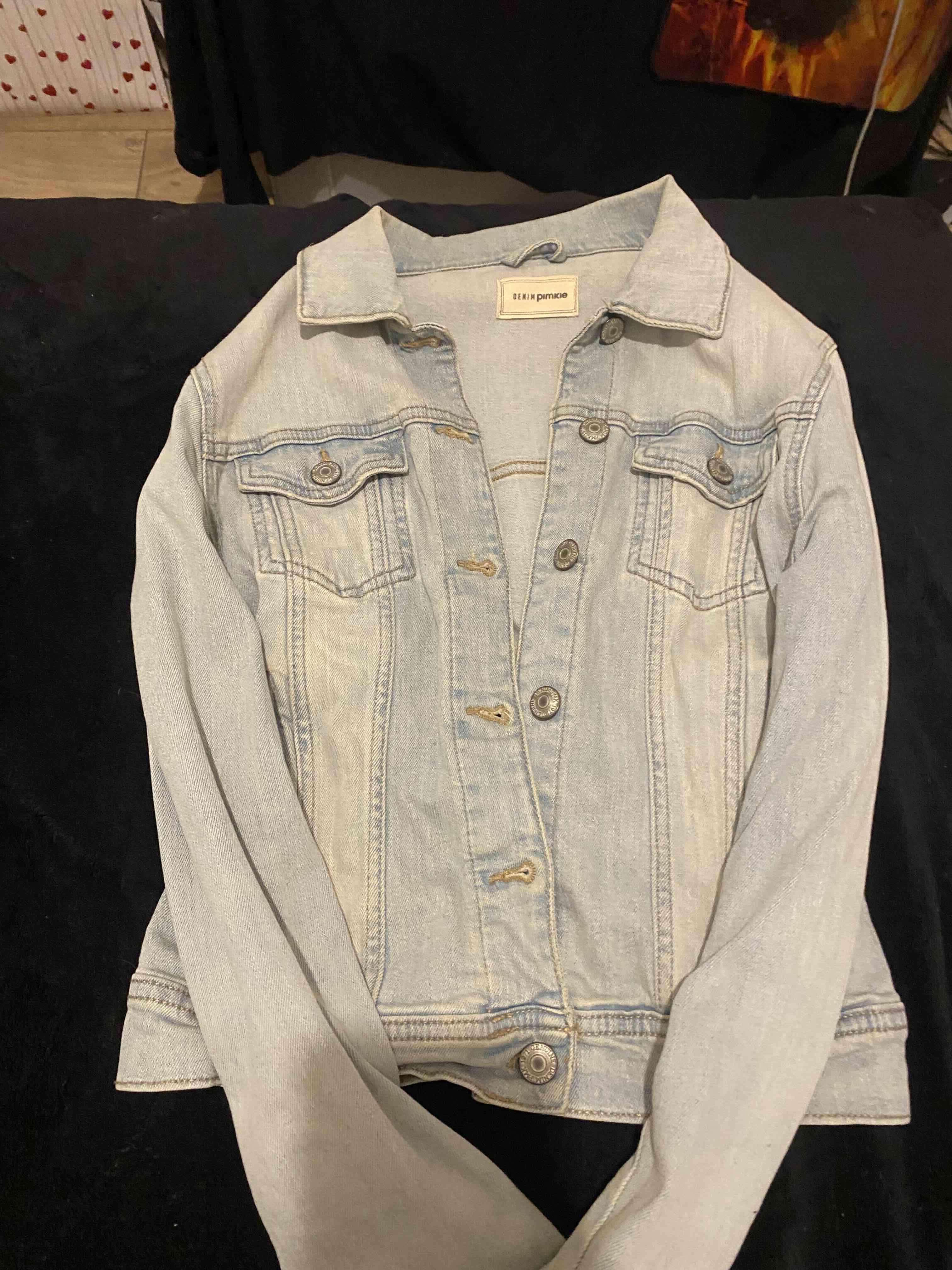 Chaqueta de mezclilla clara - miniatura 3