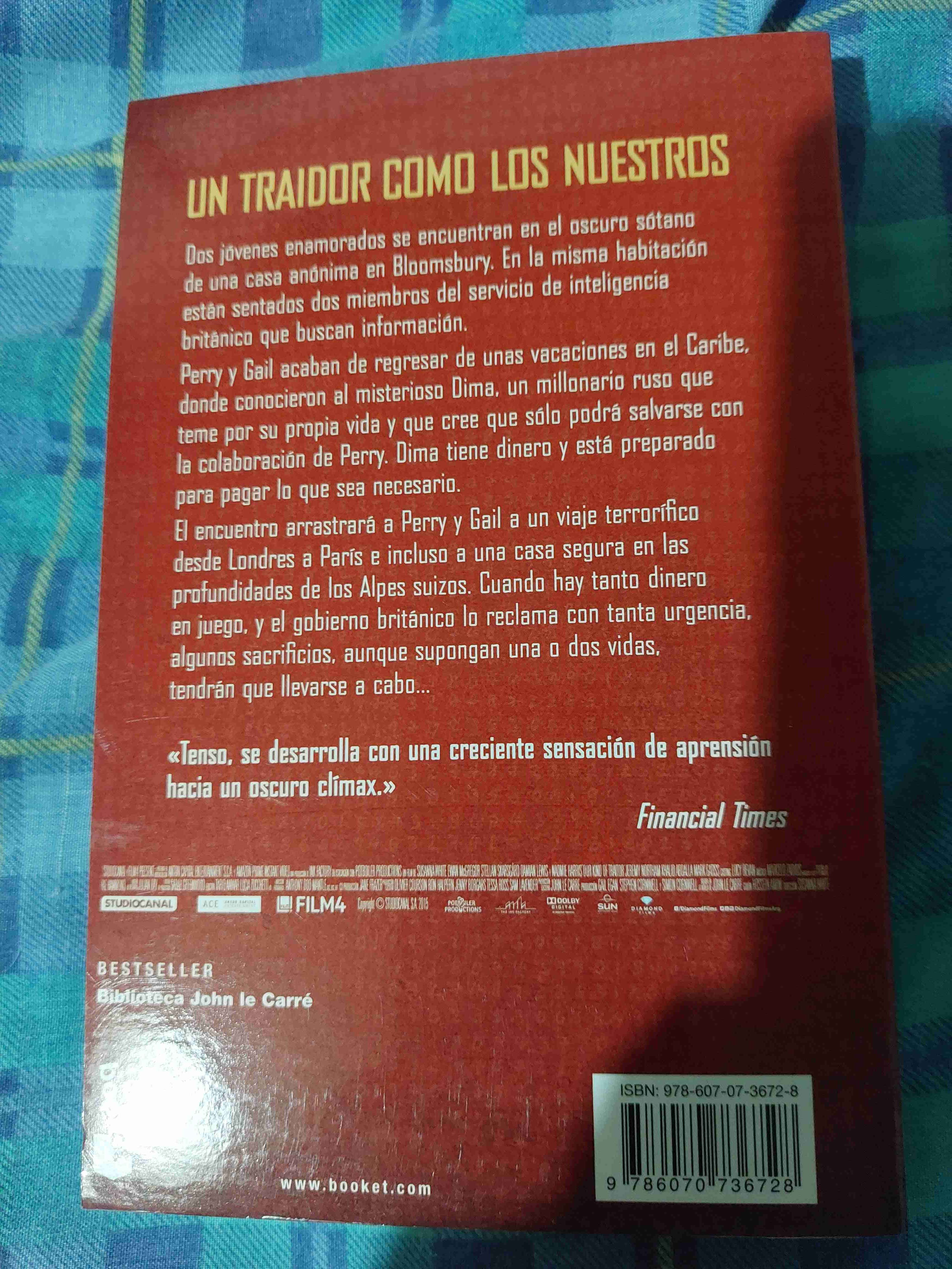Libro 'Un traidor como los nuestros' - miniatura 2