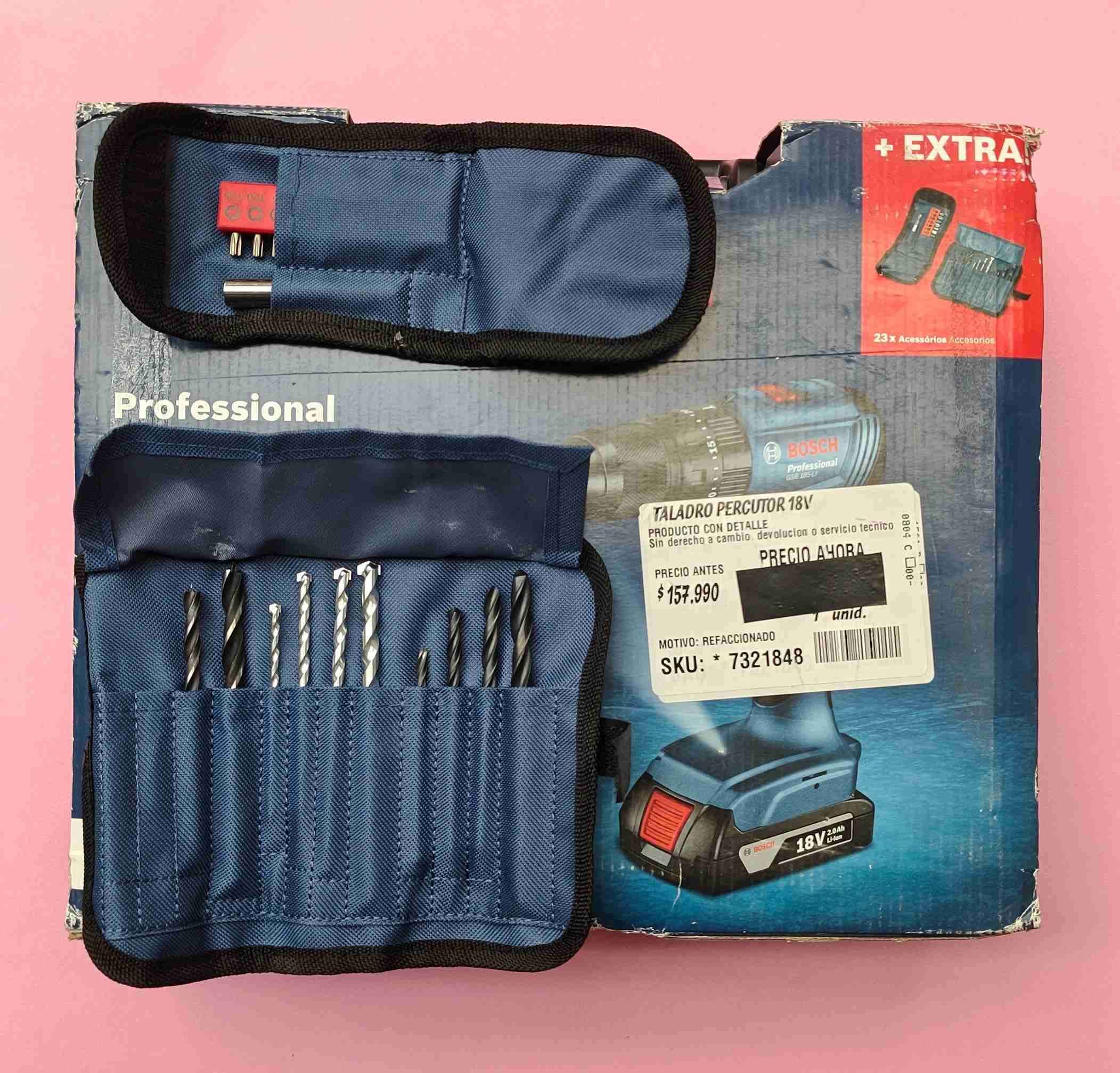 Taladro Bosch 18V con maletín - miniatura 2