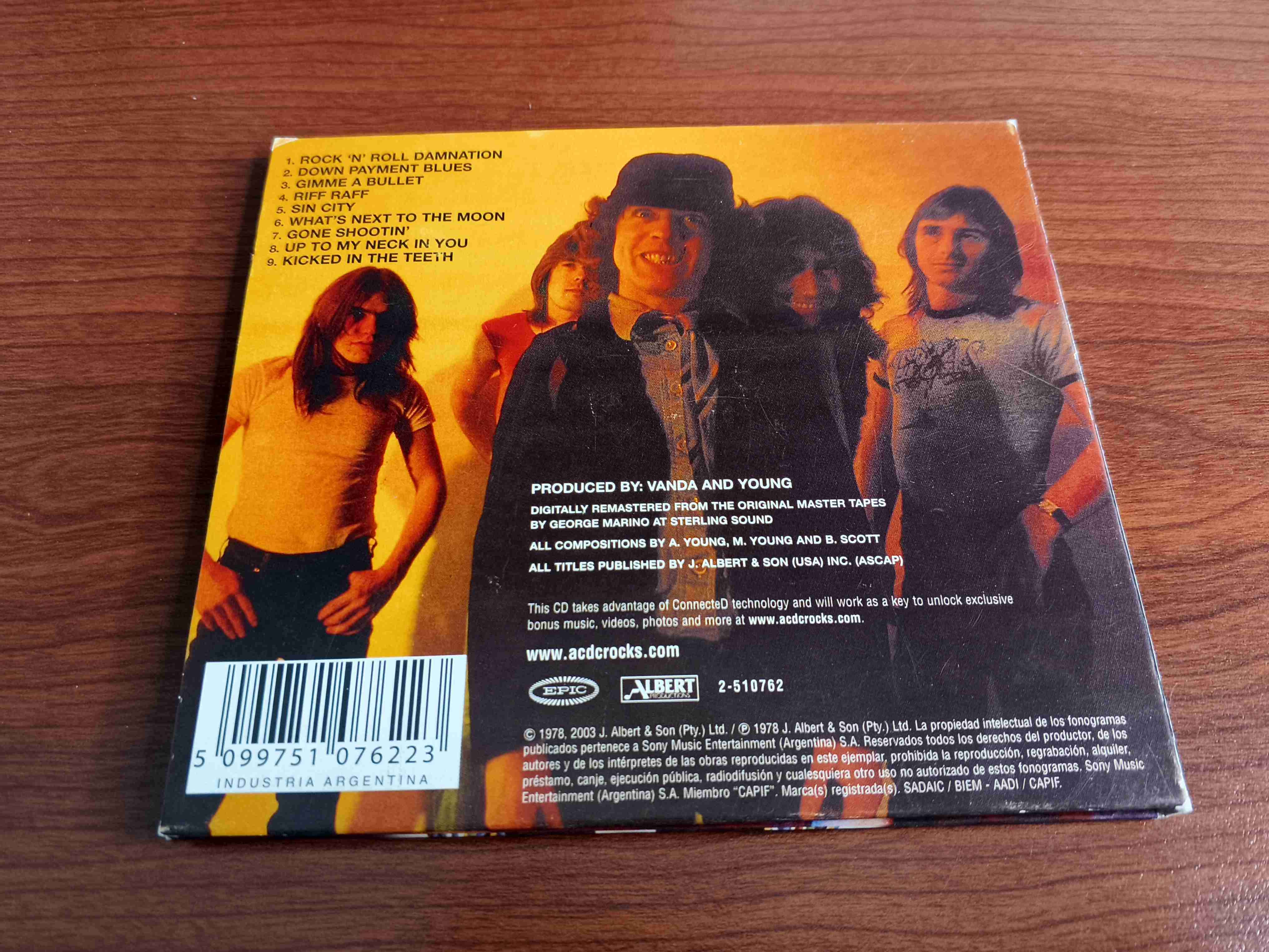 CD AC/DC Powerage - miniatura 2