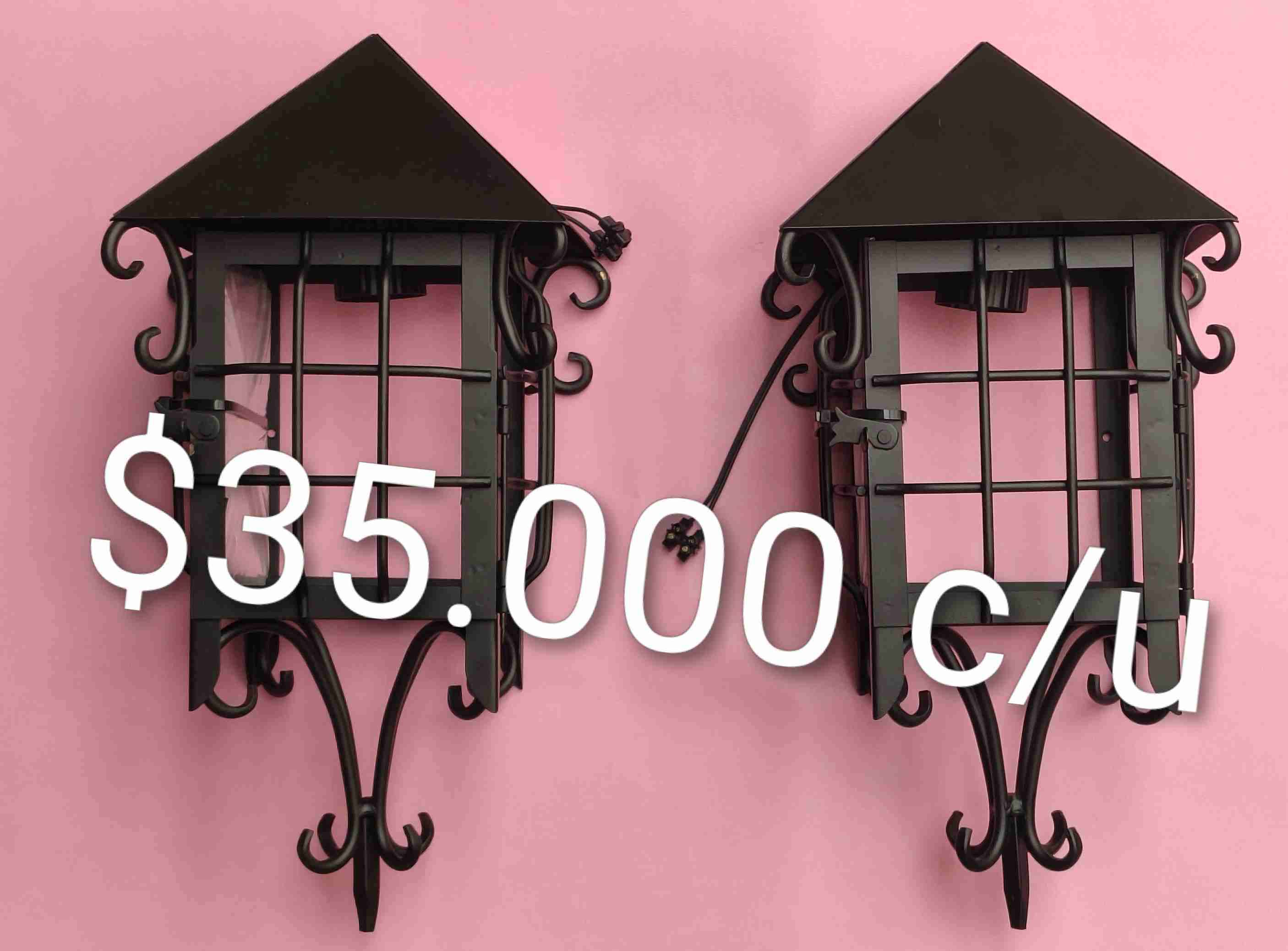 Apliques de pared negros - miniatura 1