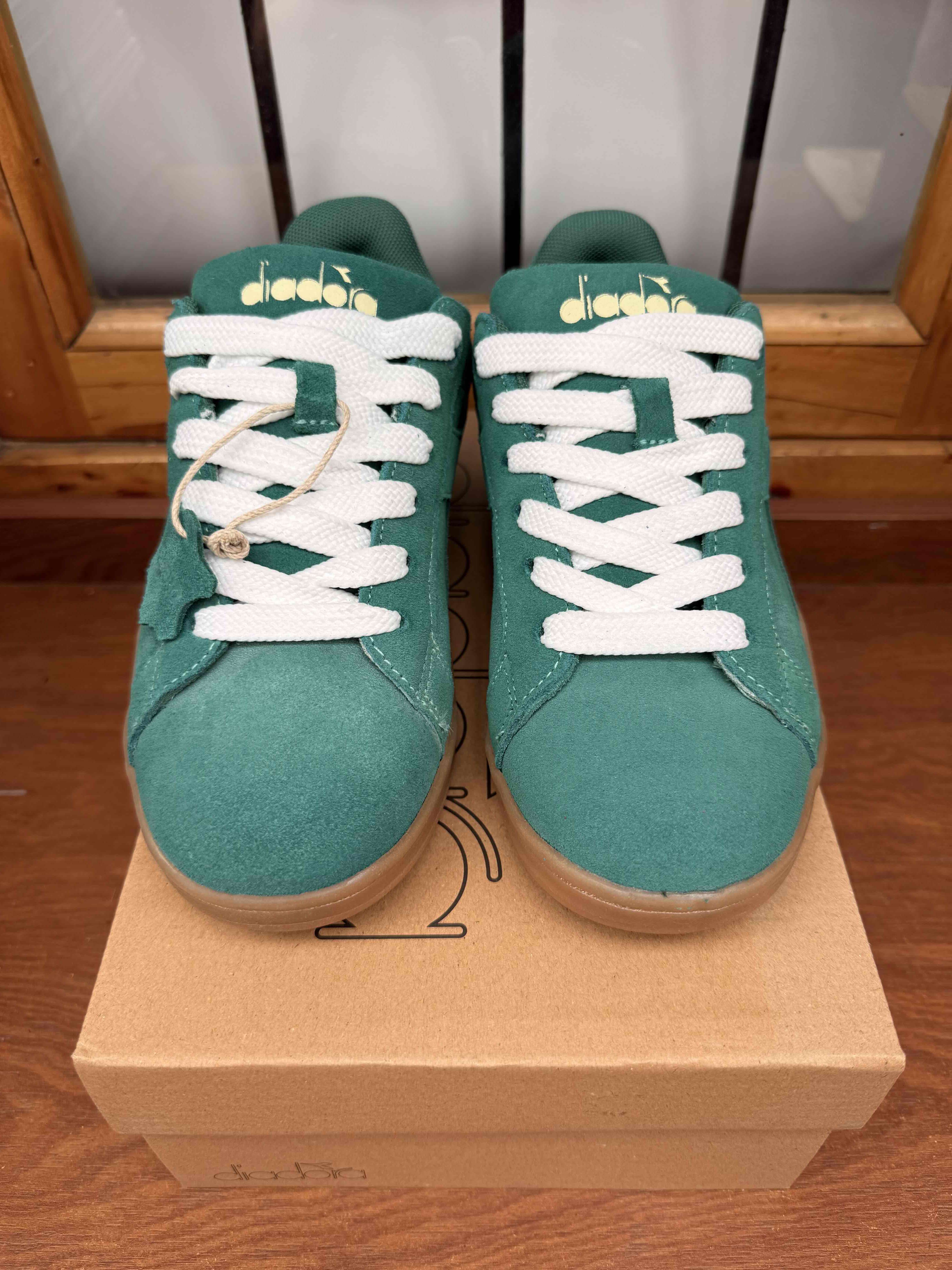 Zapatillas Cuero verdes - miniatura 2