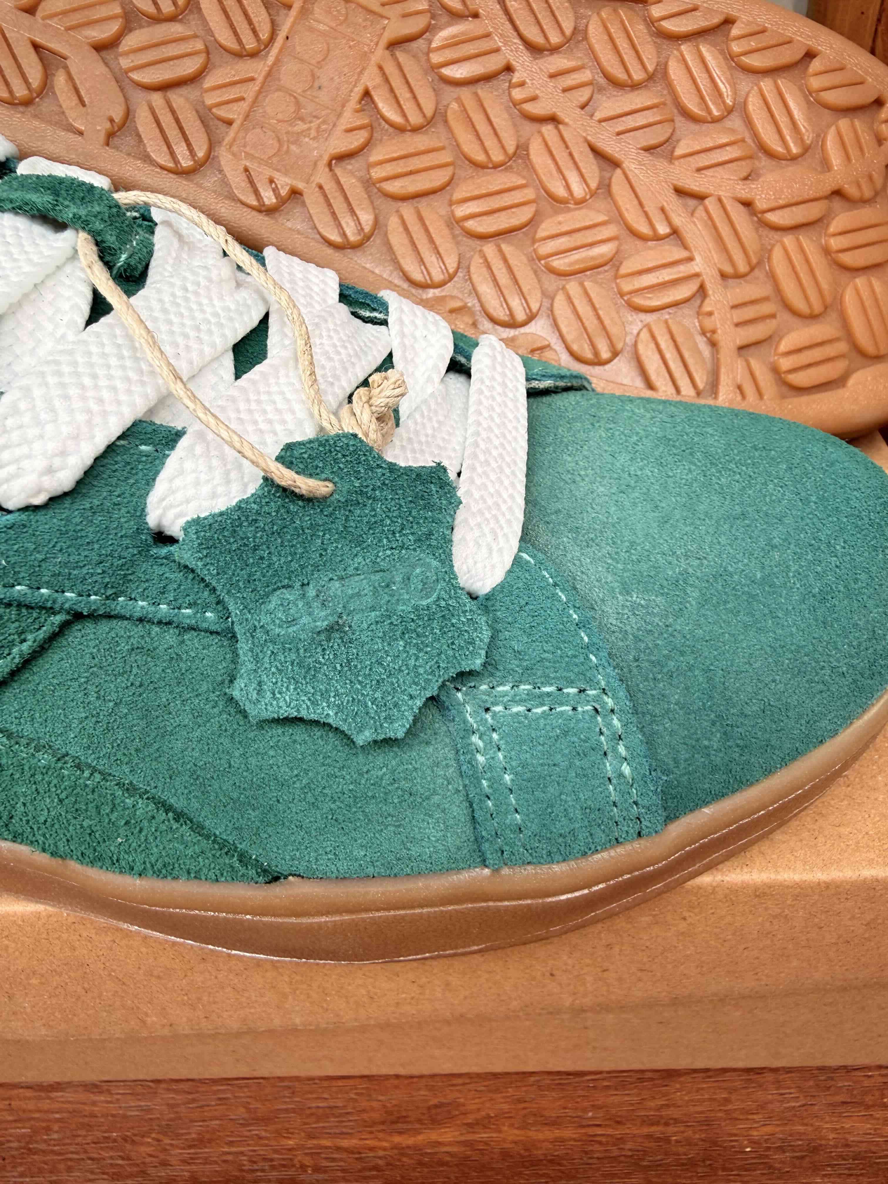 Zapatillas Cuero verdes - miniatura 3