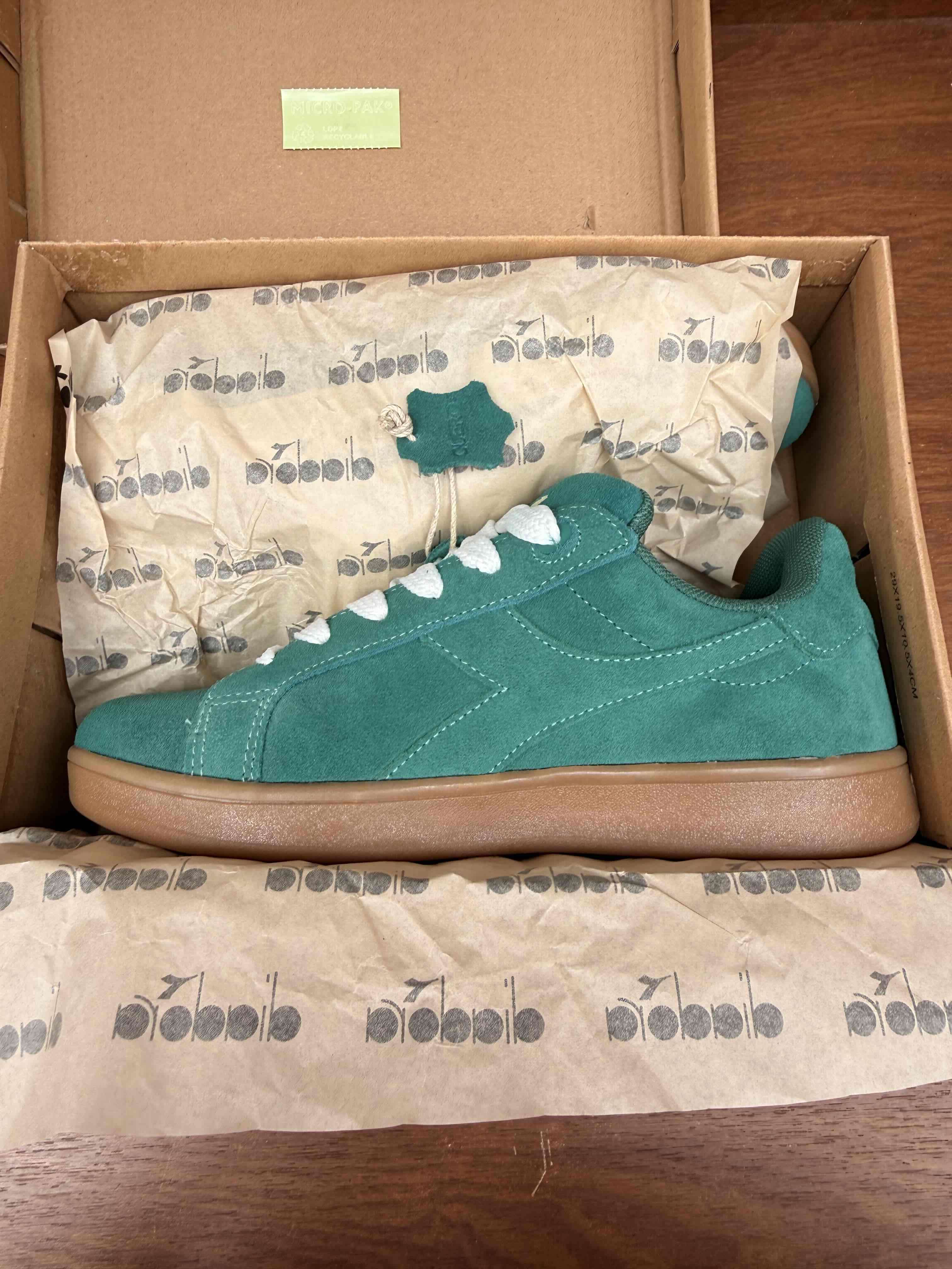 Zapatillas Cuero verdes - miniatura 4